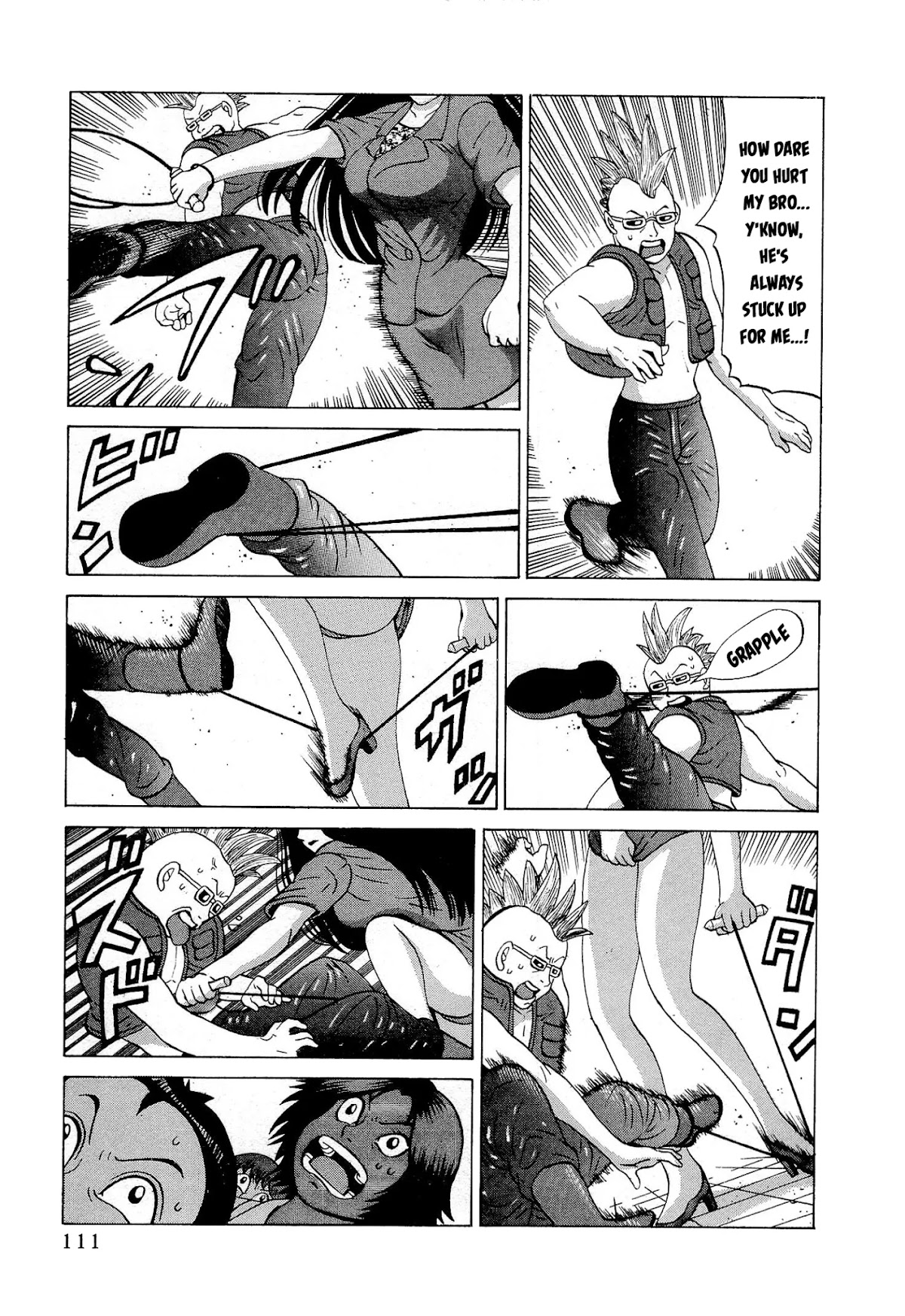 Air Master Chapter 21 page 13 - Chapter 21: Ultimate Enemy, Lucha Master!