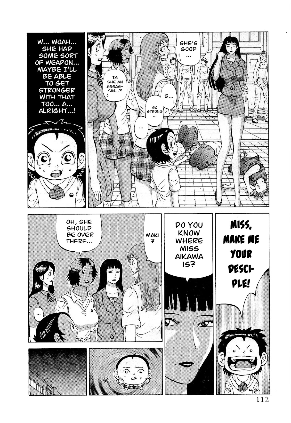 Air Master Chapter 21 page 14 - Chapter 21: Ultimate Enemy, Lucha Master!