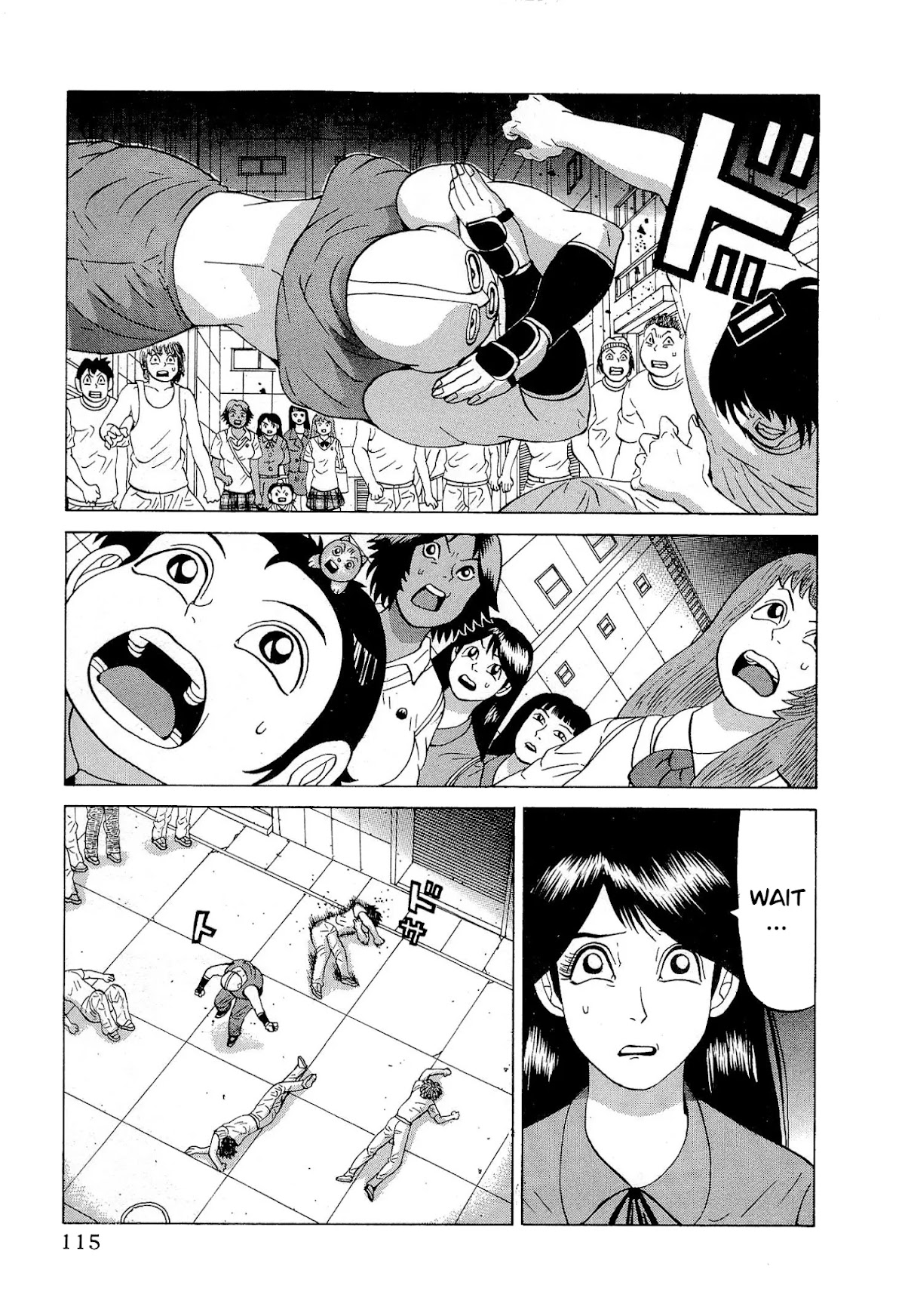 Air Master Chapter 21 page 17 - Chapter 21: Ultimate Enemy, Lucha Master!