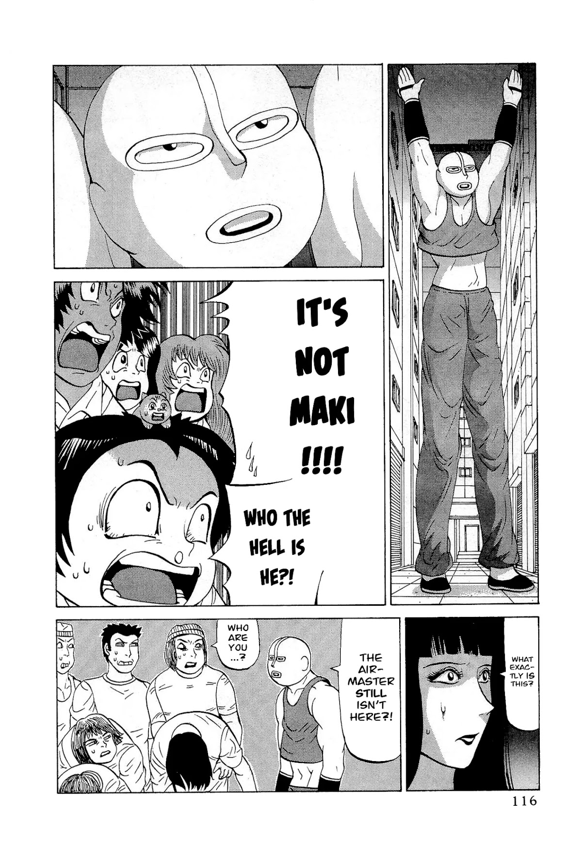 Air Master Chapter 21 page 18 - Chapter 21: Ultimate Enemy, Lucha Master!