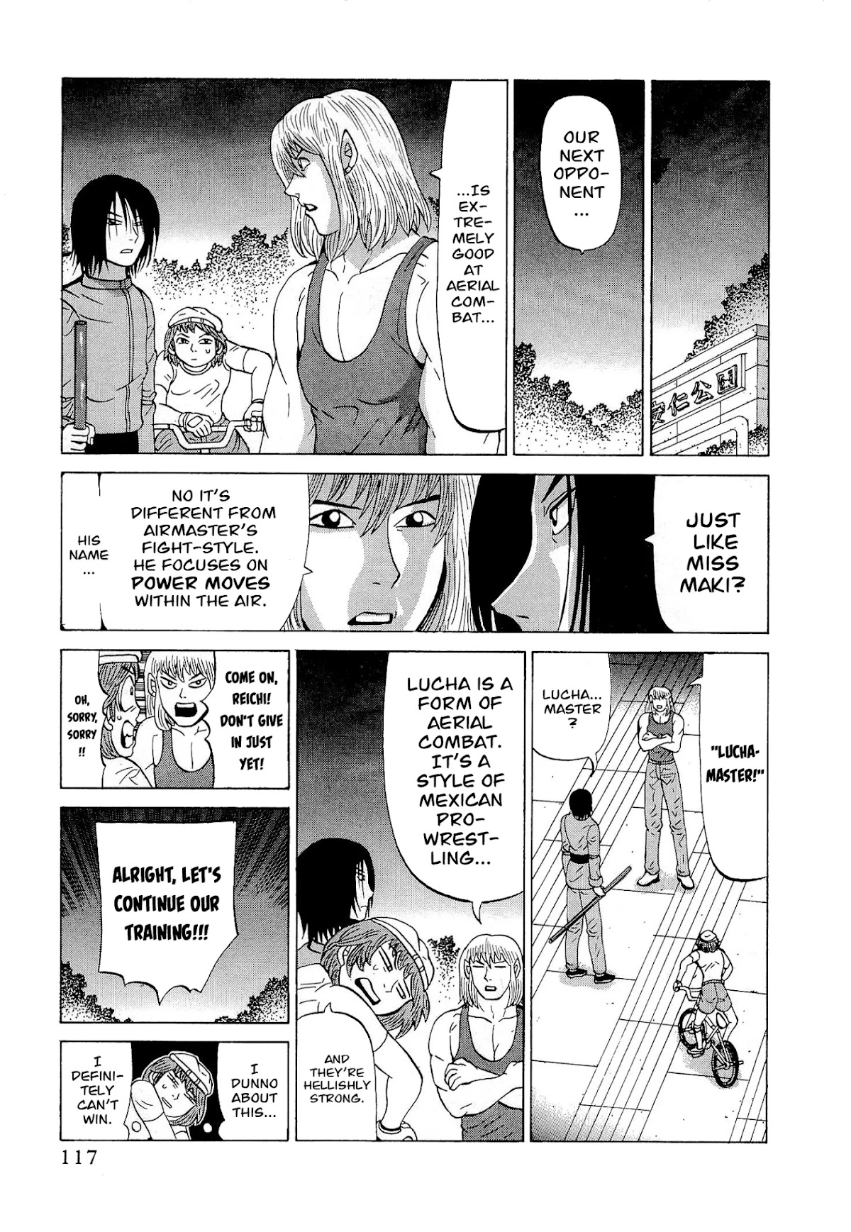 Air Master Chapter 21 page 19 - Chapter 21: Ultimate Enemy, Lucha Master!