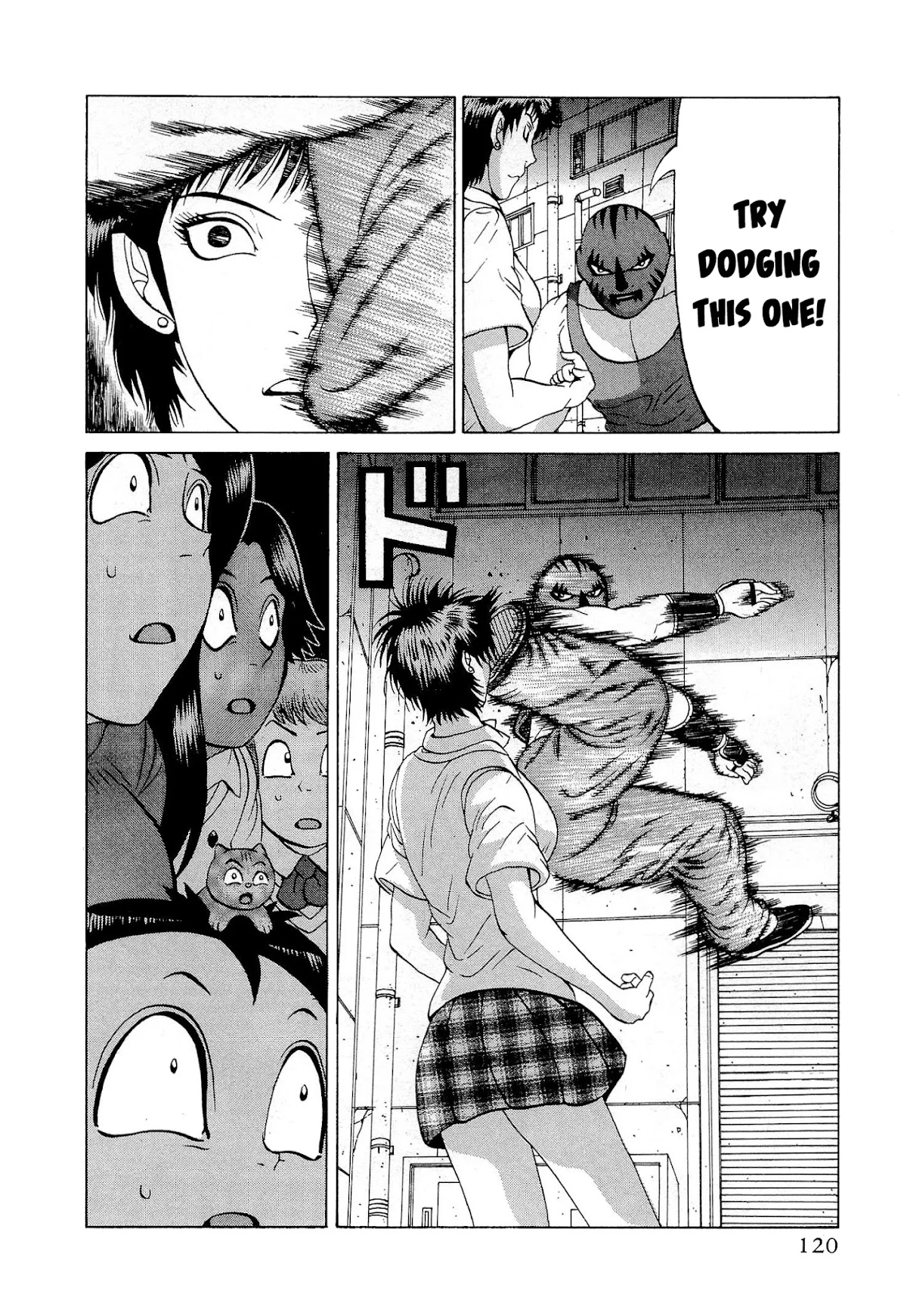 Air Master Chapter 21 page 22 - Chapter 21: Ultimate Enemy, Lucha Master!