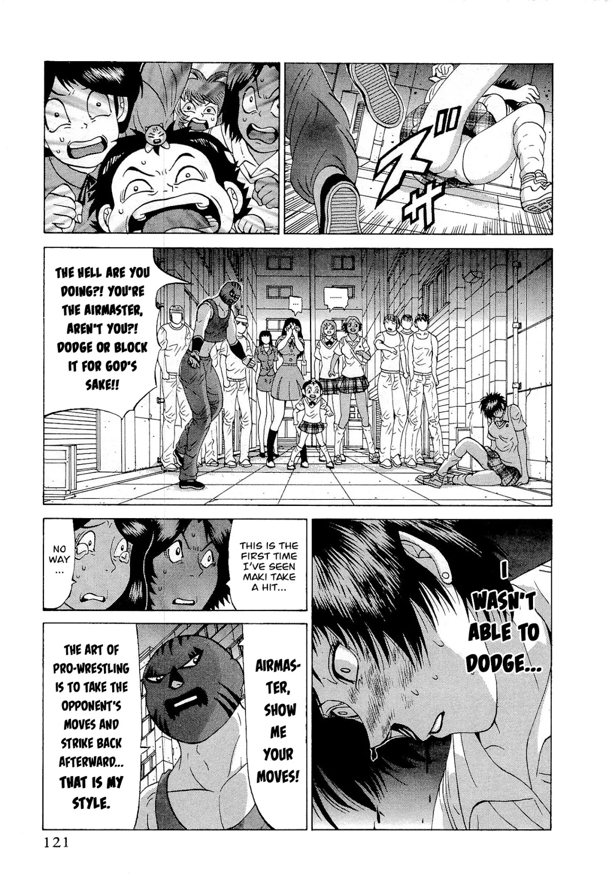 Air Master Chapter 21 page 23 - Chapter 21: Ultimate Enemy, Lucha Master!