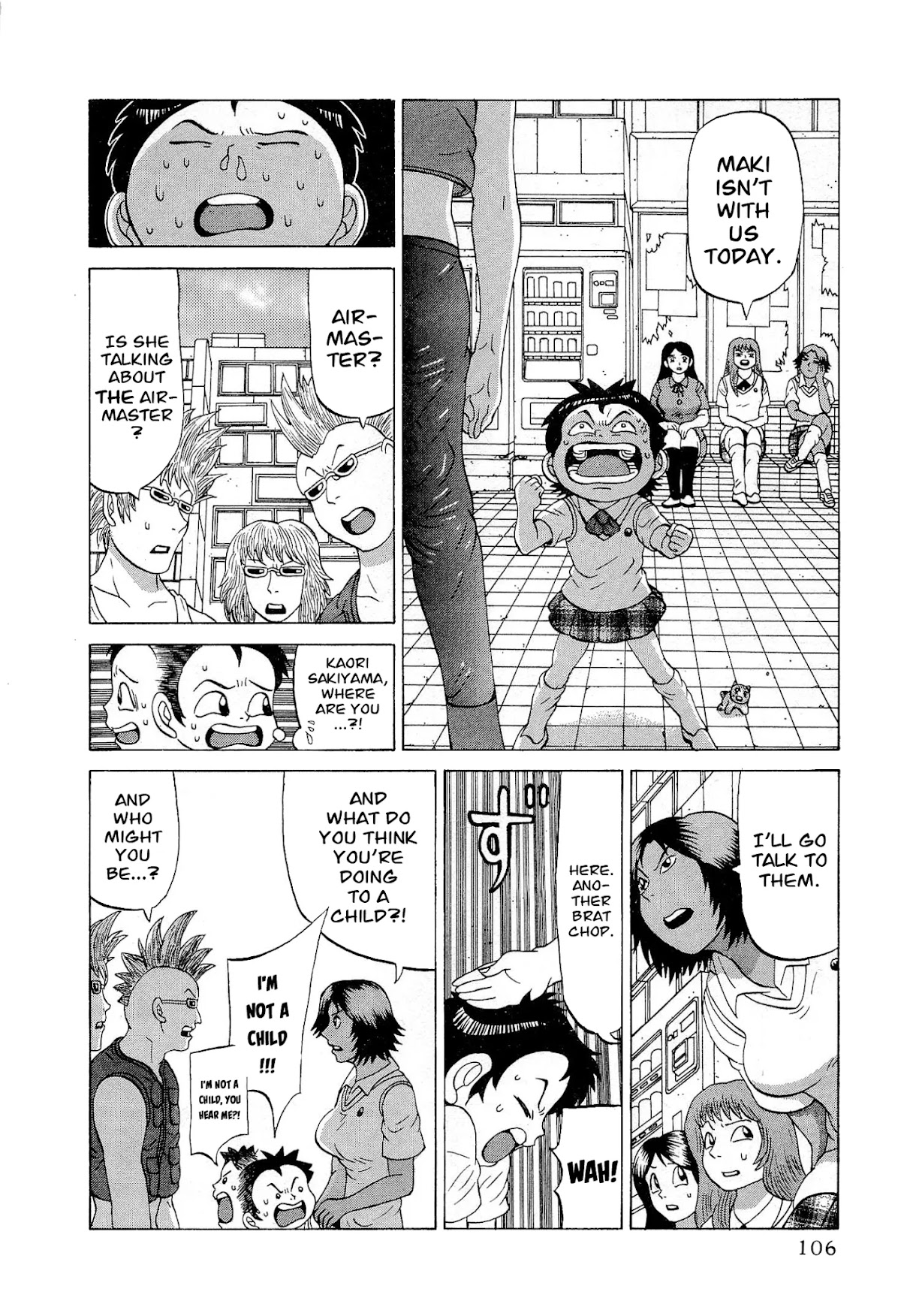 Air Master Chapter 21 page 8 - Chapter 21: Ultimate Enemy, Lucha Master!