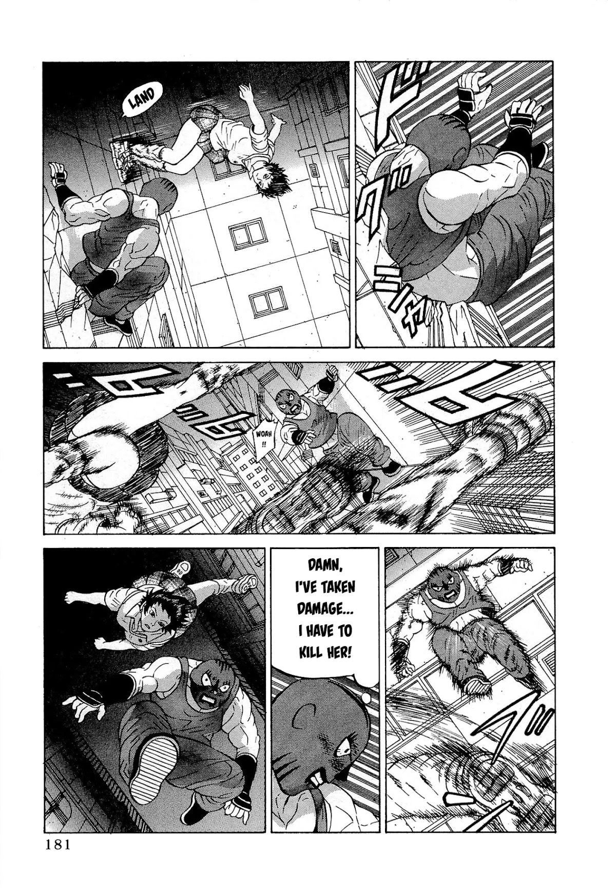 Air Master Chapter 24 page 11 - Chapter 24: Defeat Him, Lucha Master!!