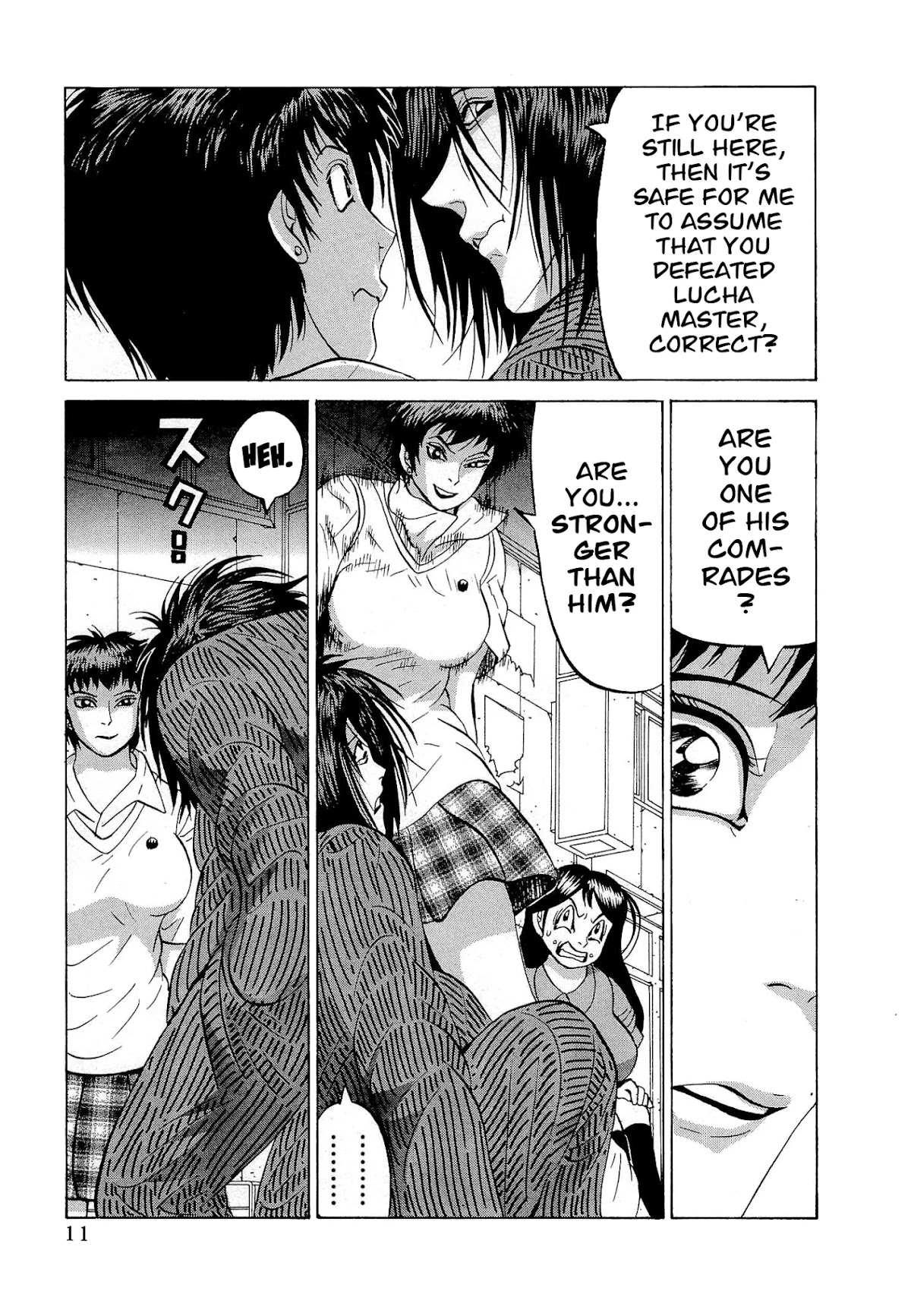 Air Master Chapter 25 page 12 - Chapter 25: The Man Named Julietta Sakamoto
