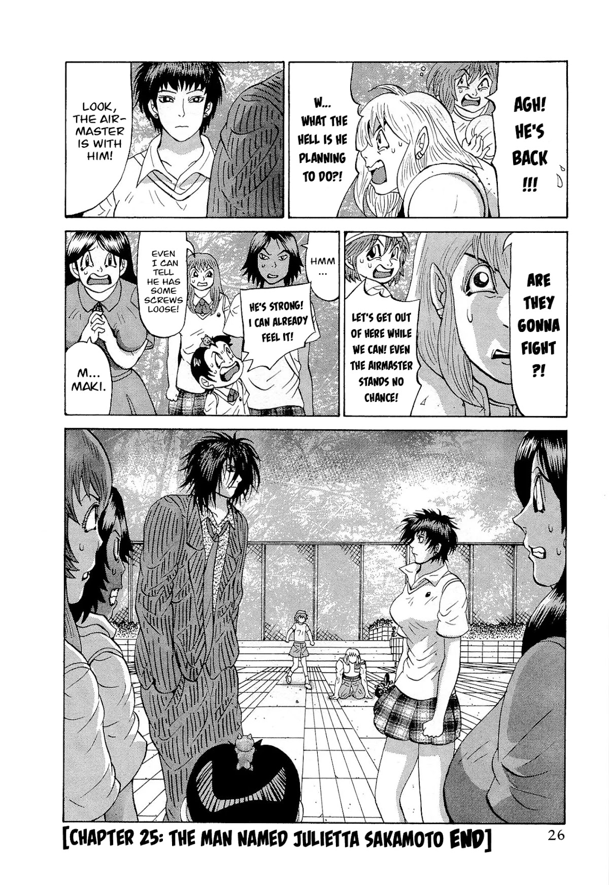 Air Master Chapter 25 page 25 - Chapter 25: The Man Named Julietta Sakamoto