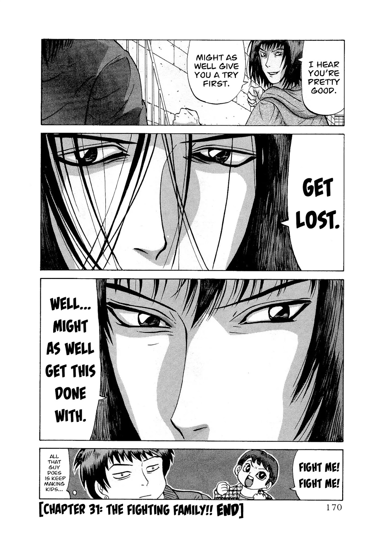 Air Master Chapter 31 page 23 - Chapter 31: The Fighting Family!!