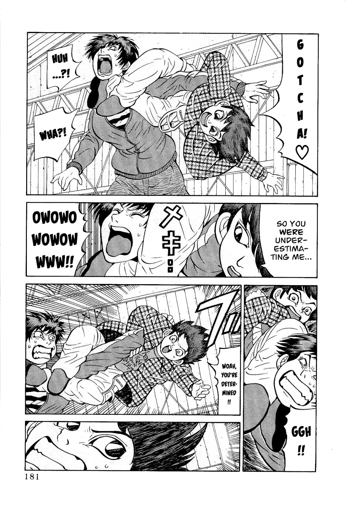 Air Master Chapter 32 page 11 - Chapter 32: Shiro Saeki's Big Break?!