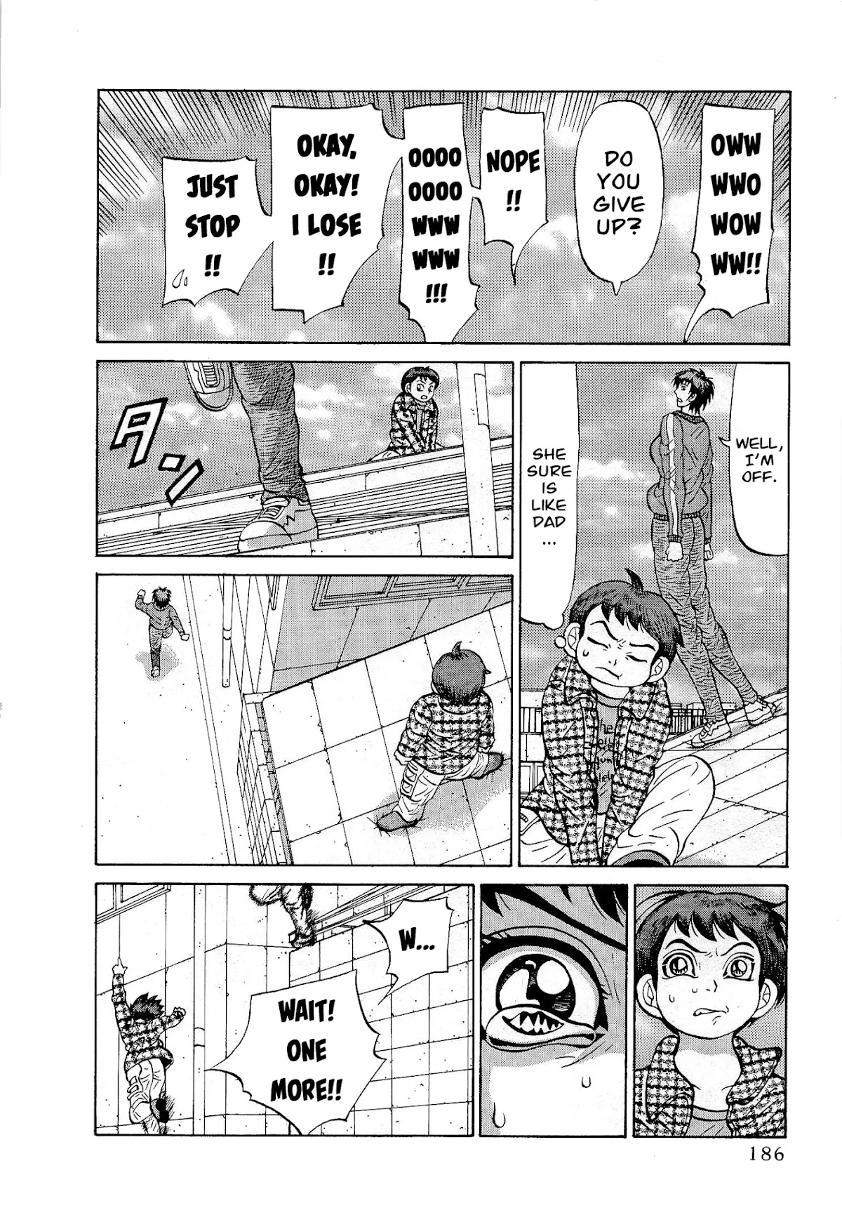 Air Master Chapter 32 page 16 - Chapter 32: Shiro Saeki's Big Break?!