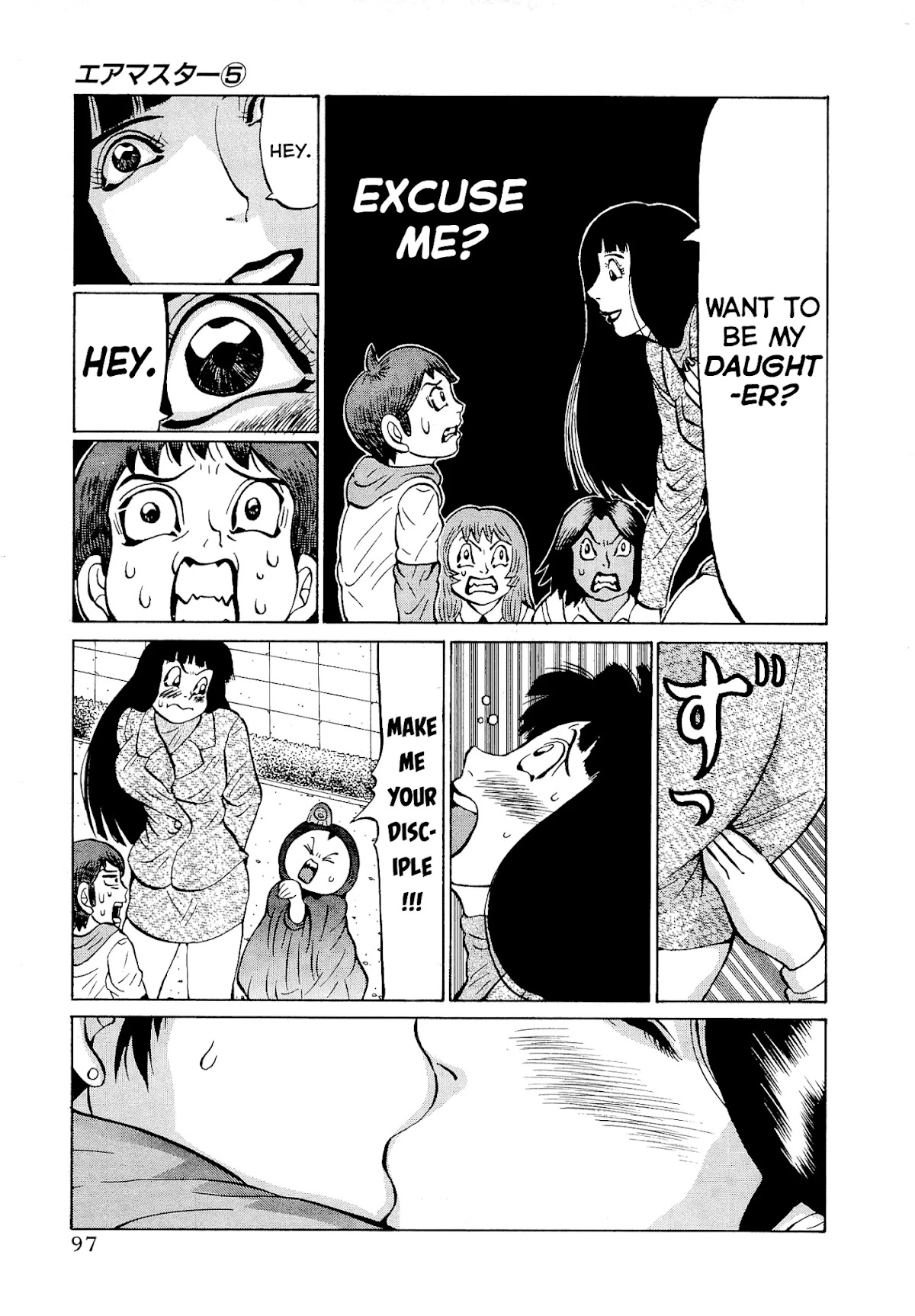 Air Master Chapter 36 page 22 - Chapter 36: The Great Adventure of Miori