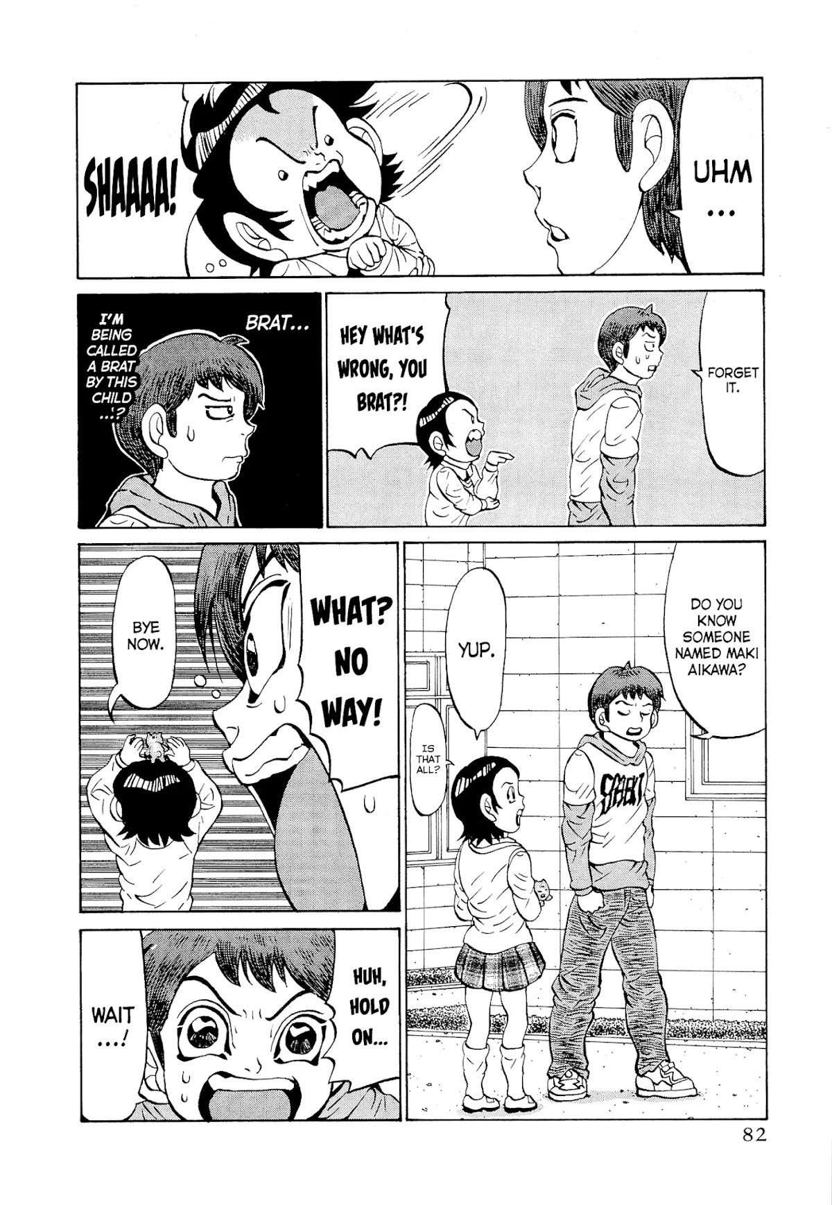 Air Master Chapter 36 page 8 - Chapter 36: The Great Adventure of Miori