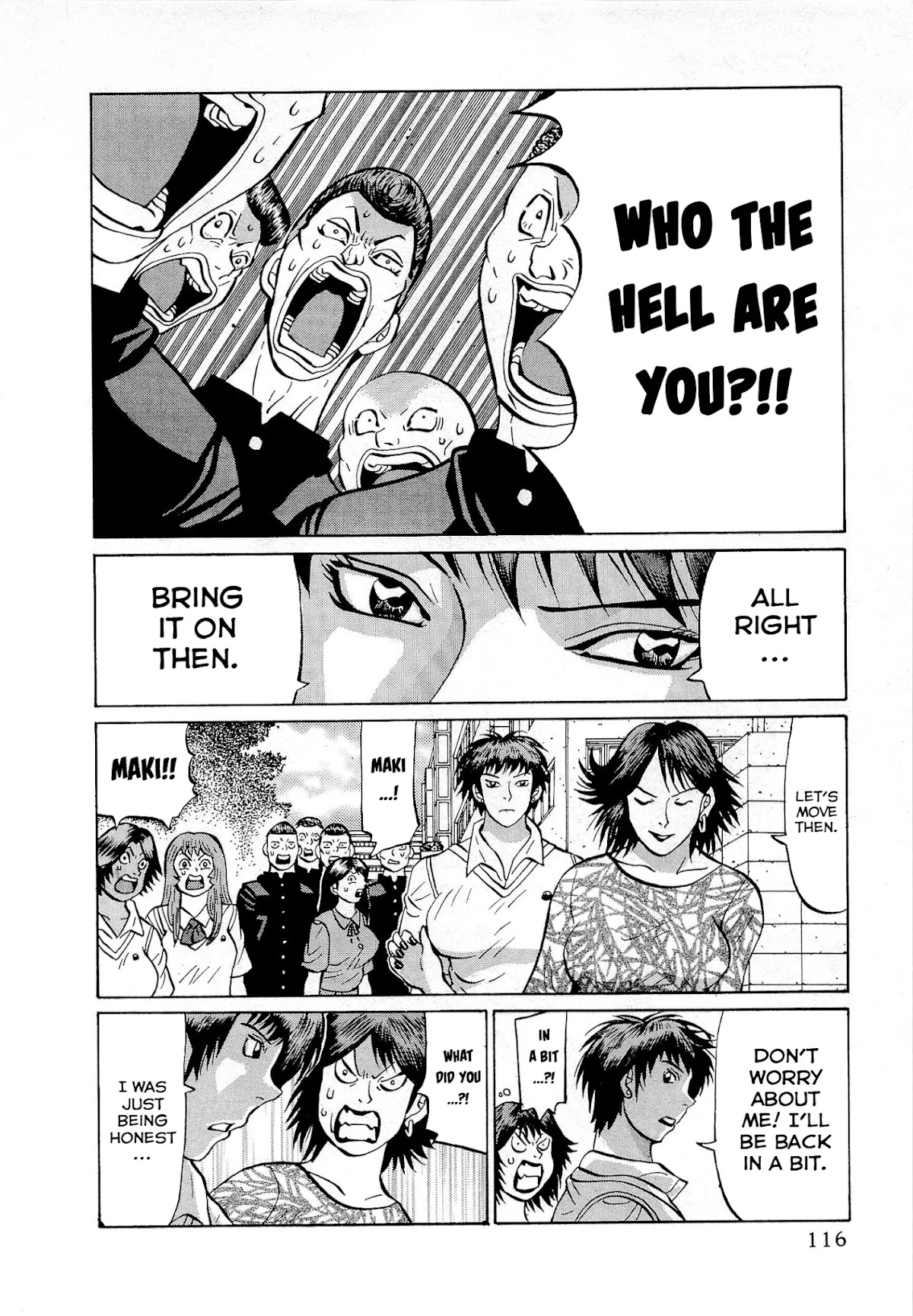 Air Master Chapter 37 page 18 - Chapter 37: Kuroseigi-Rengo Rises!!