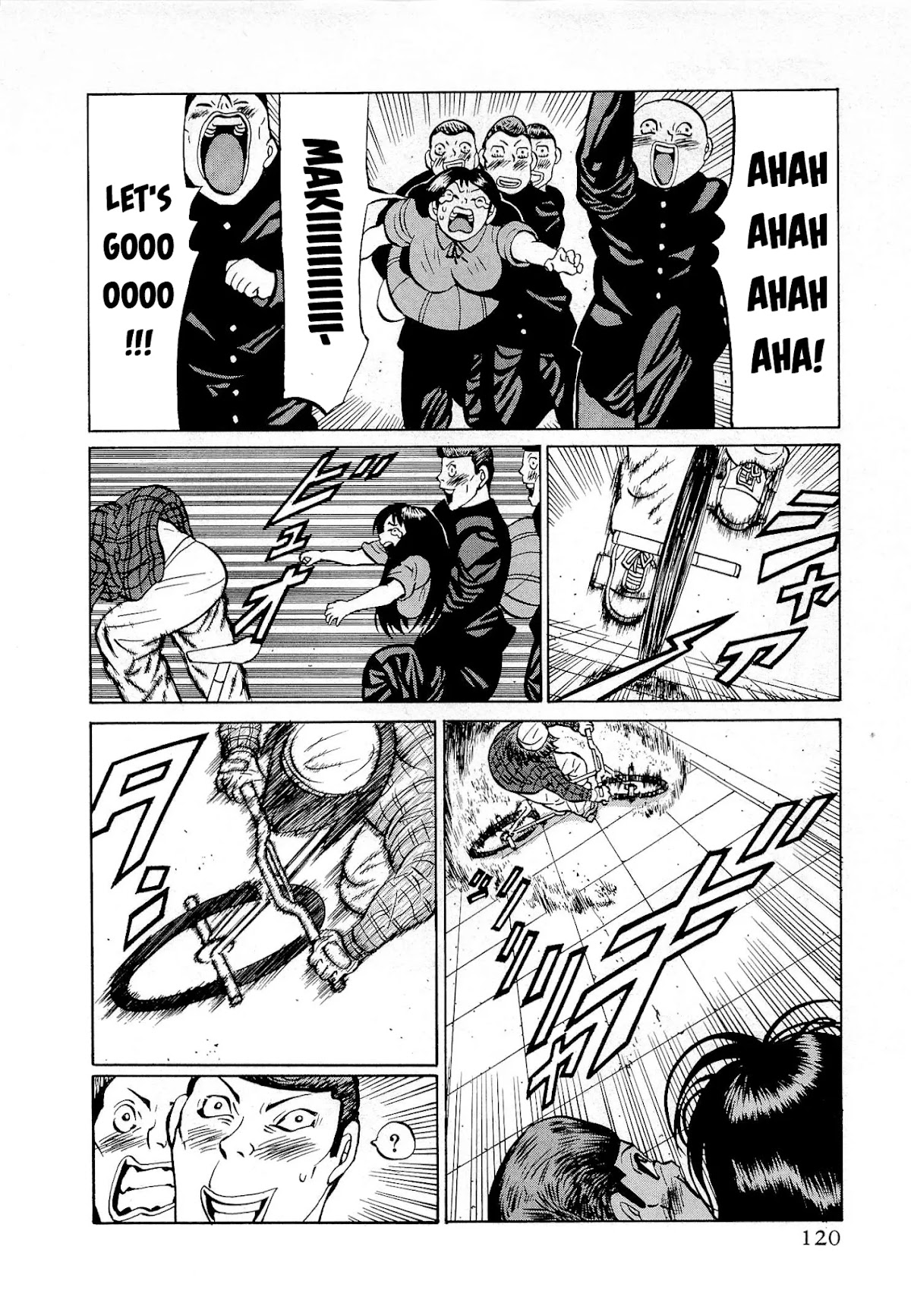 Air Master Chapter 37 page 22 - Chapter 37: Kuroseigi-Rengo Rises!!