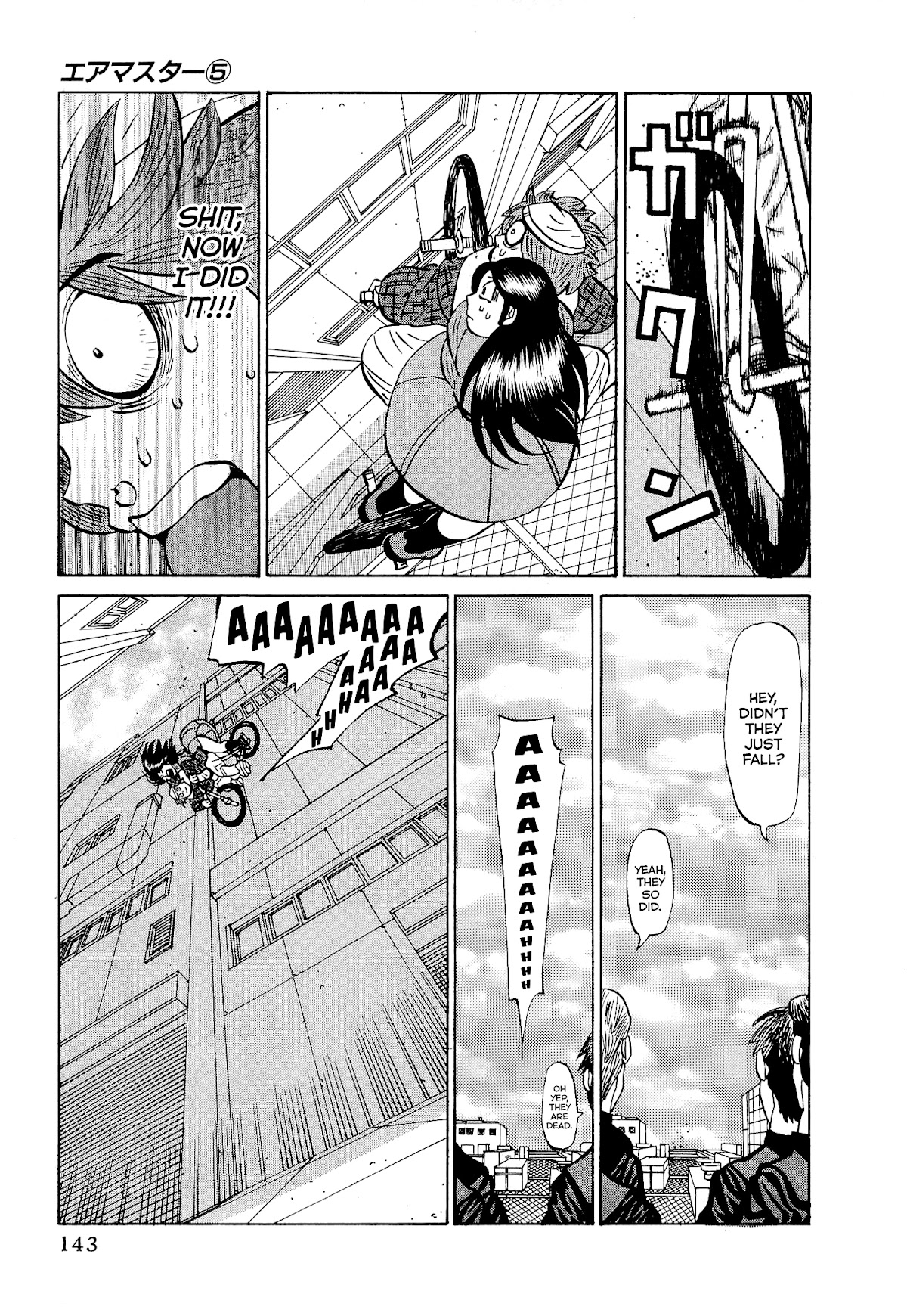 Air Master Chapter 38 page 21 - Chapter 38: Run Reichi, Till the Ends of the Earth!!
