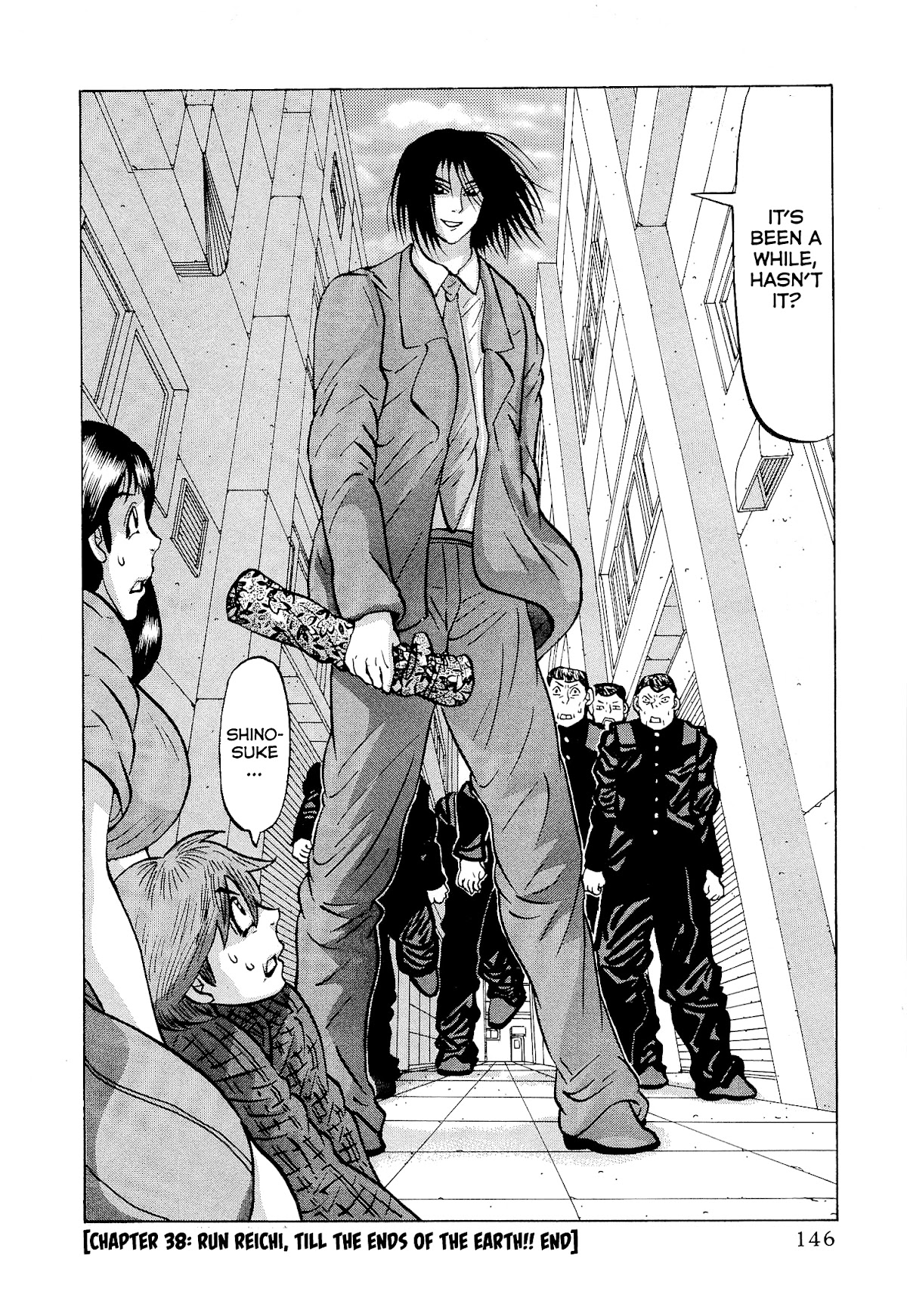 Air Master Chapter 38 page 24 - Chapter 38: Run Reichi, Till the Ends of the Earth!!