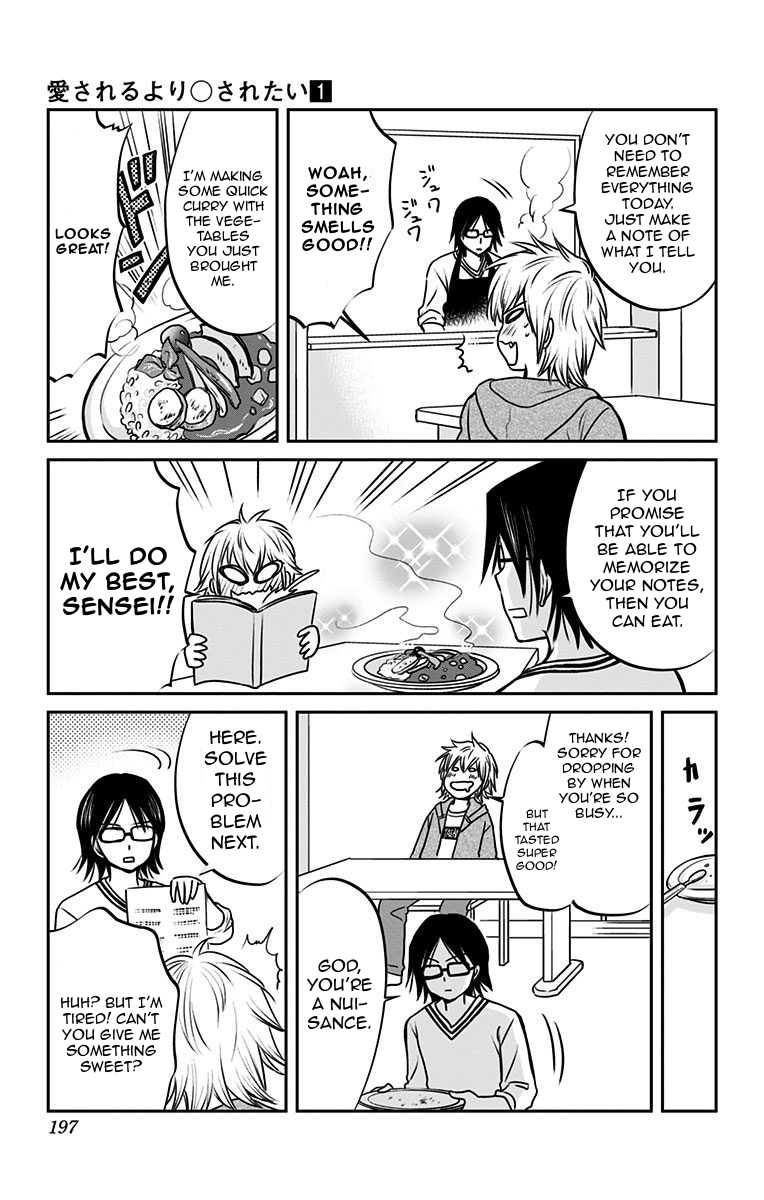 Aisareru yori ￮-saretai Chapter 8.5 page 3 - Chapter 8.5: Two Person Study Group