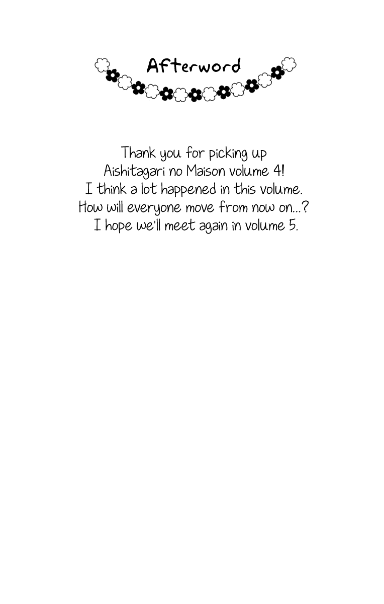 Aishitagari no Maison Chapter 24 page 33 - Chapter 24