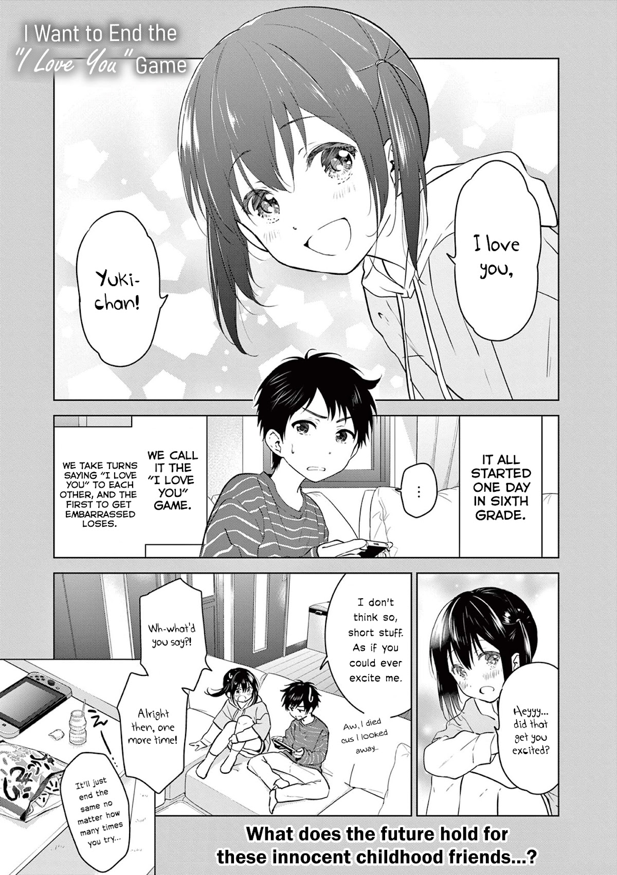 Aishiteru Game wo Owarasetai Chapter 1 page 1 - Chapter 1: Childhood Friends That Don't Want To Lose