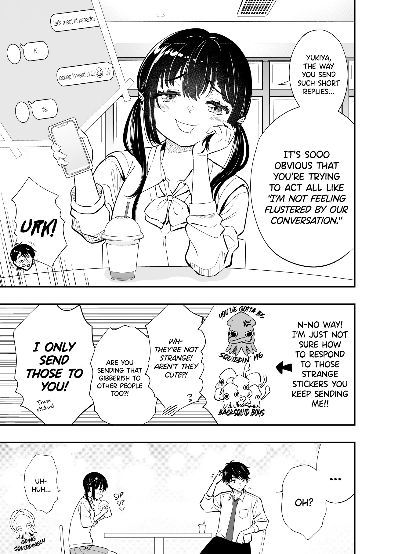 Aishiteru Game wo Owarasetai Chapter 10.6 page 1 - Chapter 10.6: Twitter Extra by Shiiba Hiromi