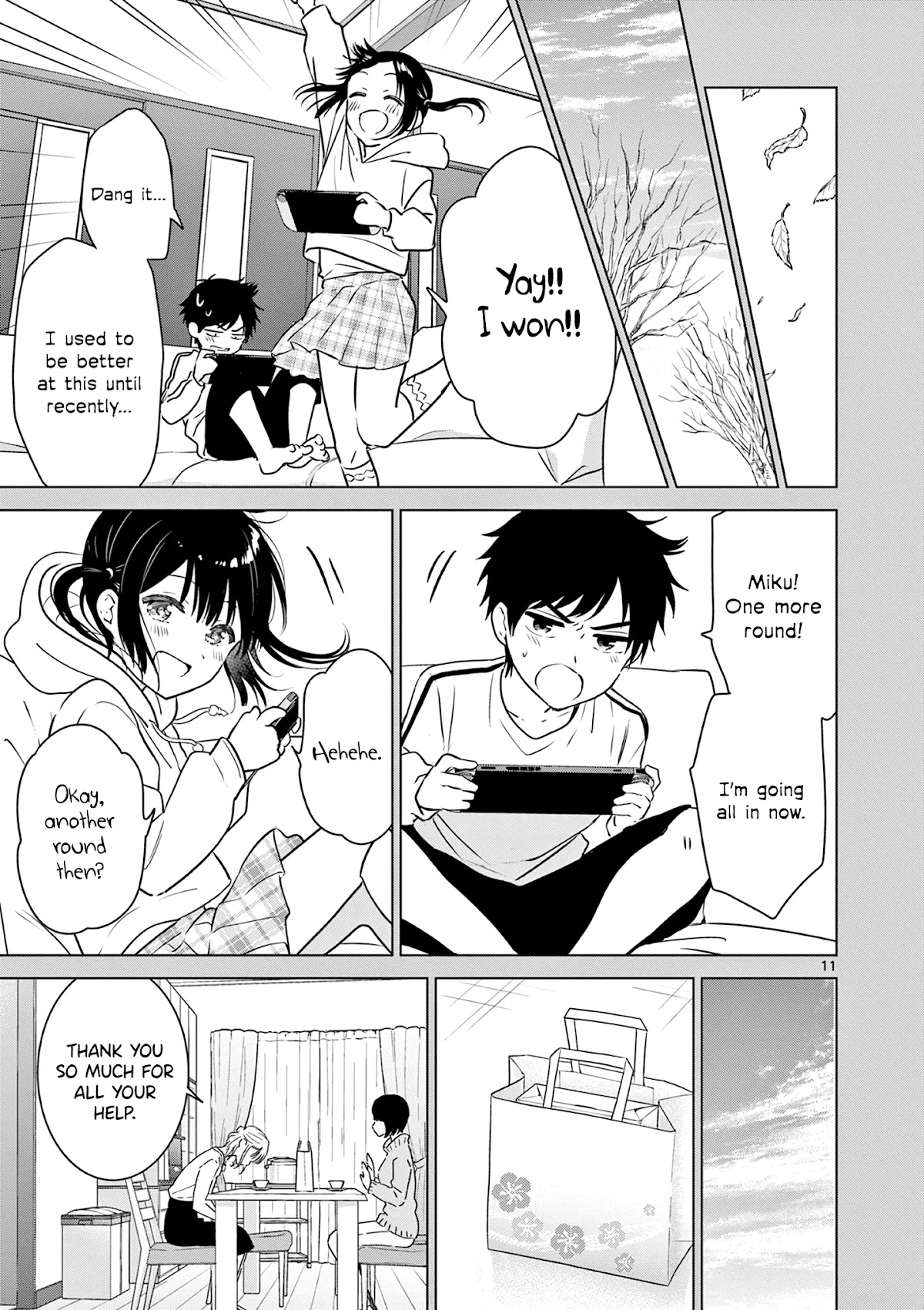 Aishiteru Game wo Owarasetai Chapter 14 page 11 - Chapter 14: Childhood Friends That Want To Stay Over