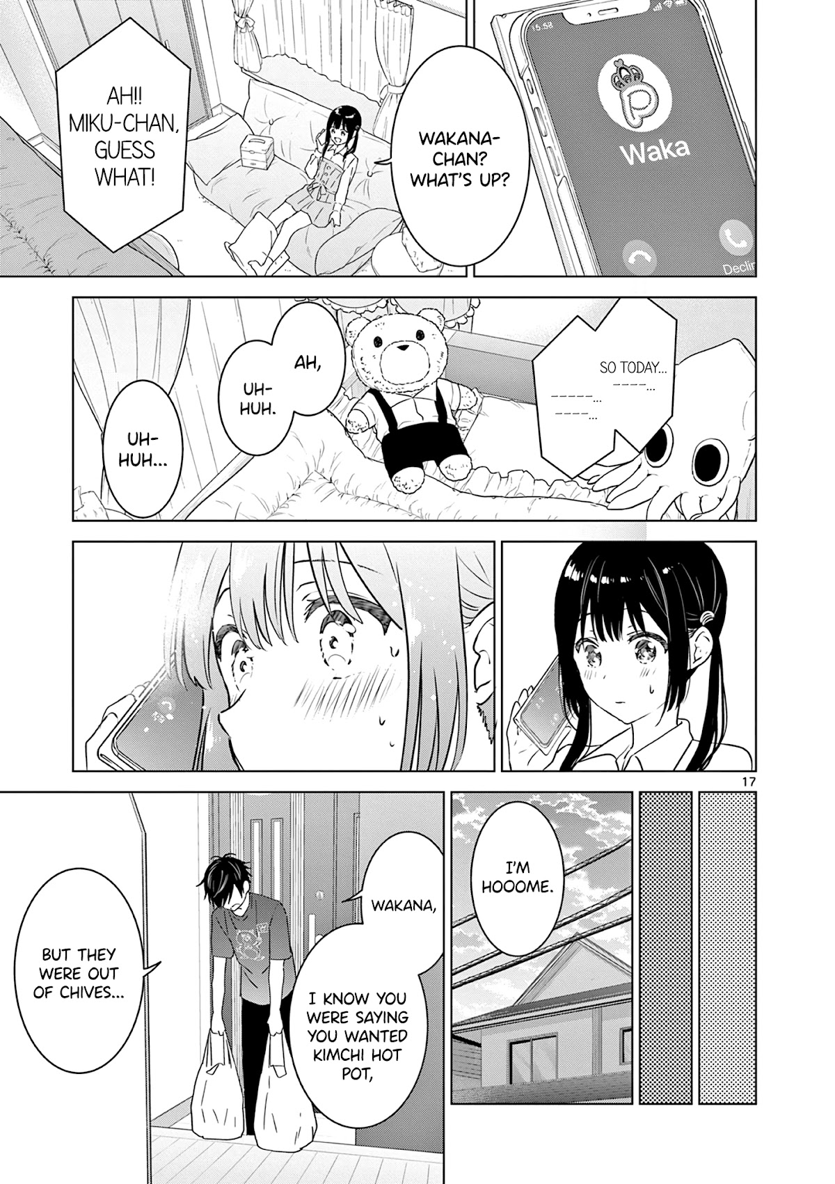 Aishiteru Game wo Owarasetai Chapter 14 page 17 - Chapter 14: Childhood Friends That Want To Stay Over