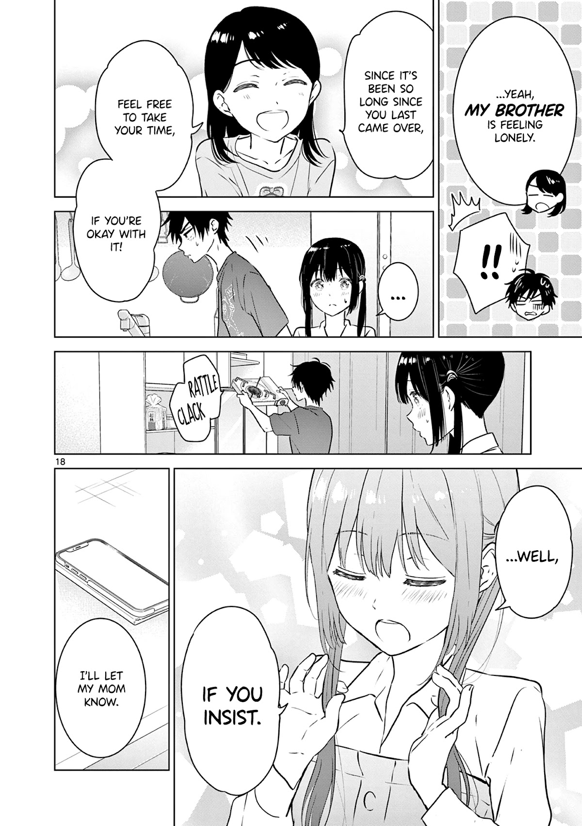 Aishiteru Game wo Owarasetai Chapter 15 page 18 - Chapter 15: Childhood Friends Under One Roof