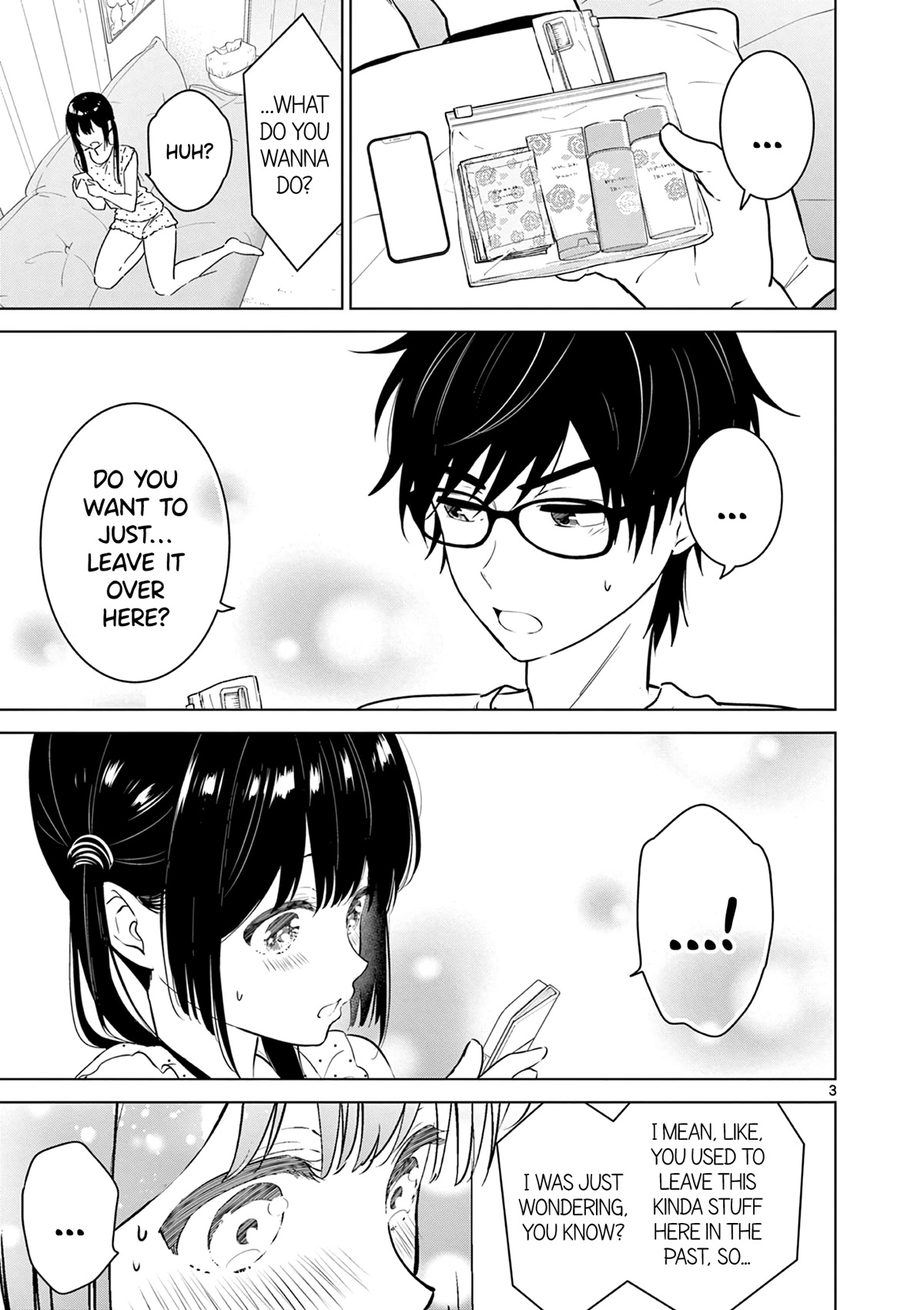 Aishiteru Game wo Owarasetai Chapter 18.6 page 3 - Chapter 18.6: Childhood Friends And A Toiletries Set