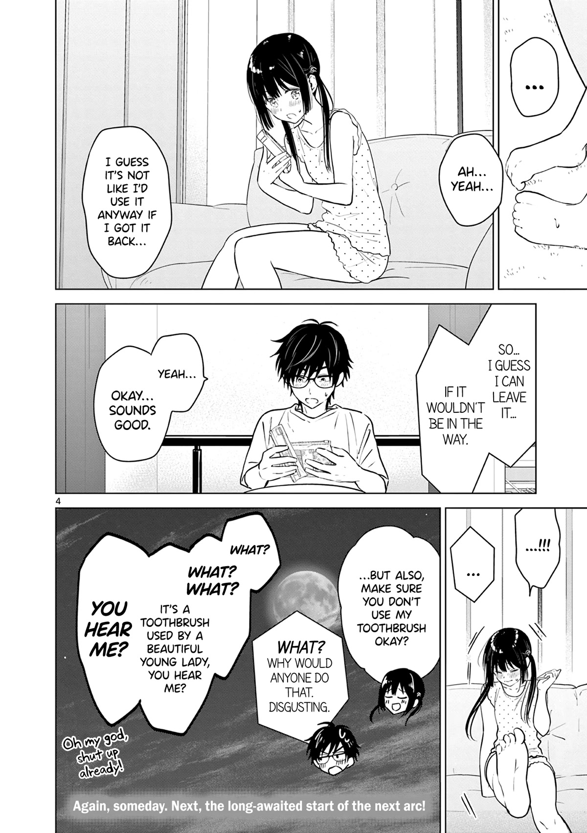 Aishiteru Game wo Owarasetai Chapter 18.6 page 4 - Chapter 18.6: Childhood Friends And A Toiletries Set