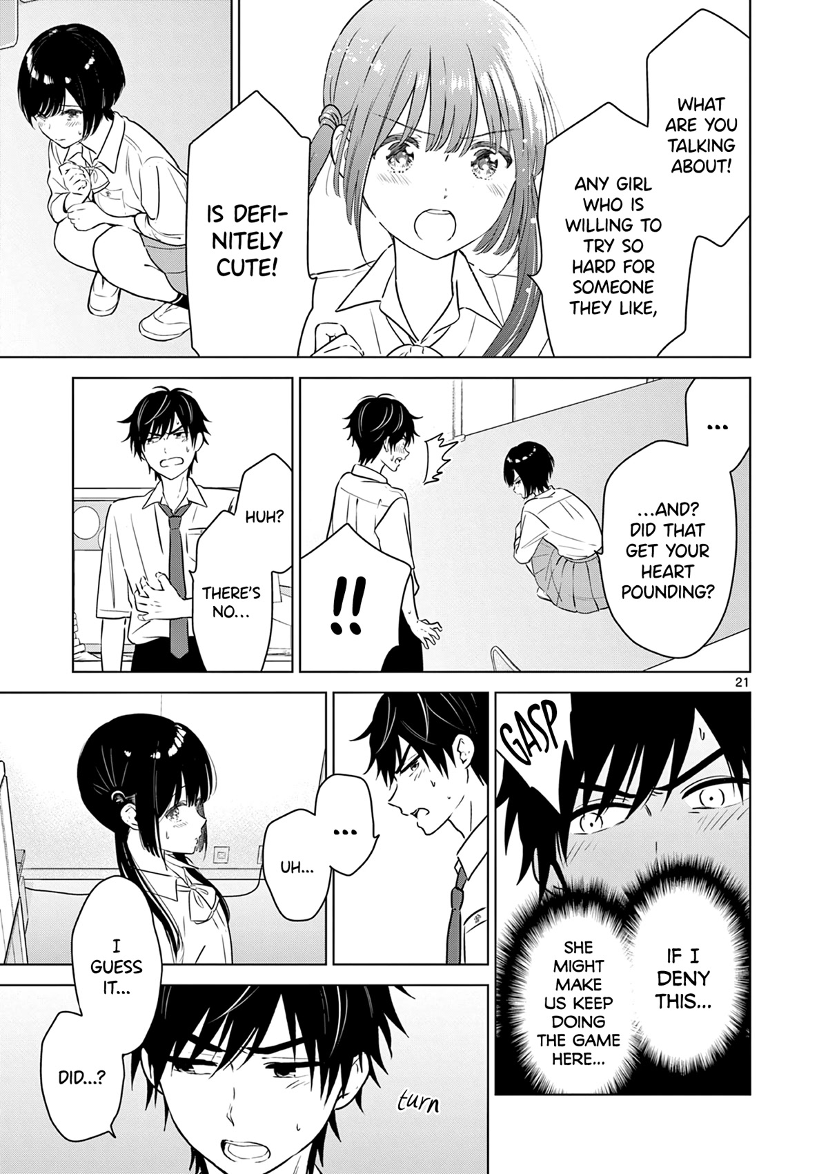 Aishiteru Game wo Owarasetai Chapter 20.1 page 3 - Chapter 20.1: Childhood Friends And The Student Council President, Part 2