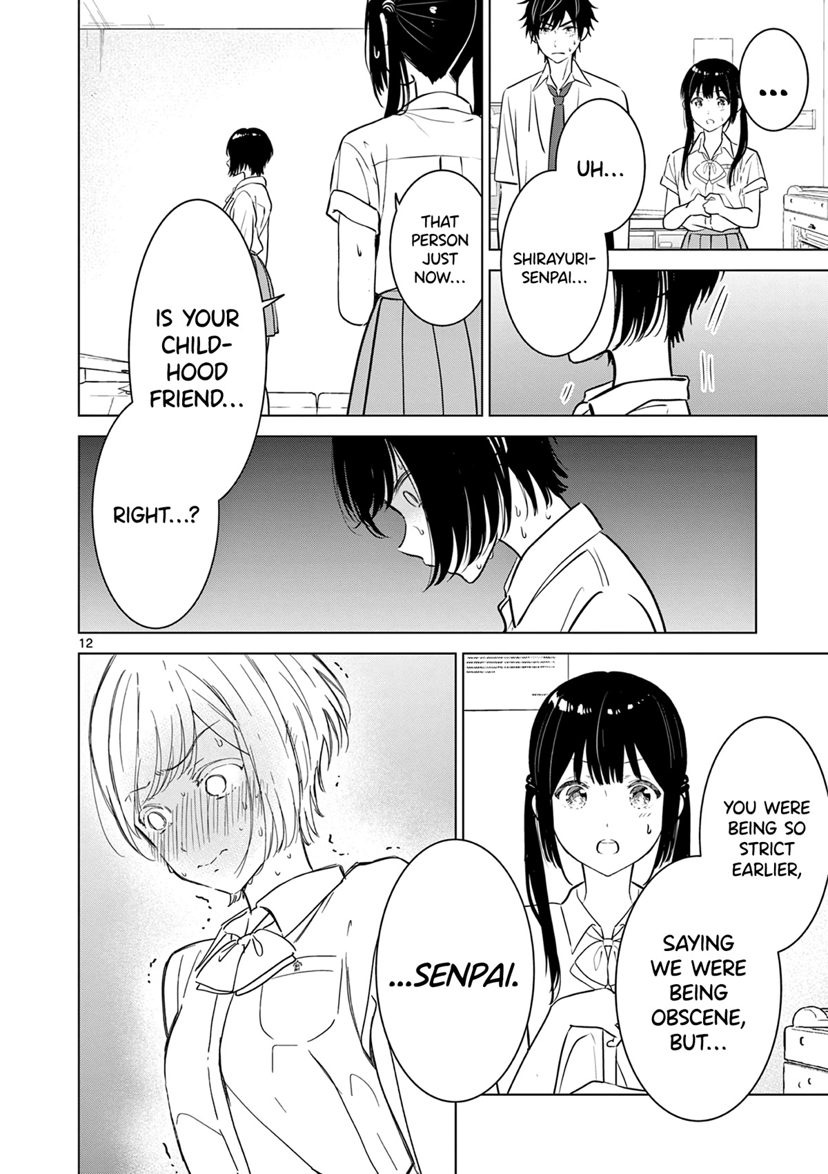 Aishiteru Game wo Owarasetai Chapter 20 page 12 - Chapter 20: Childhood Friends And The Student Council President, Part 1