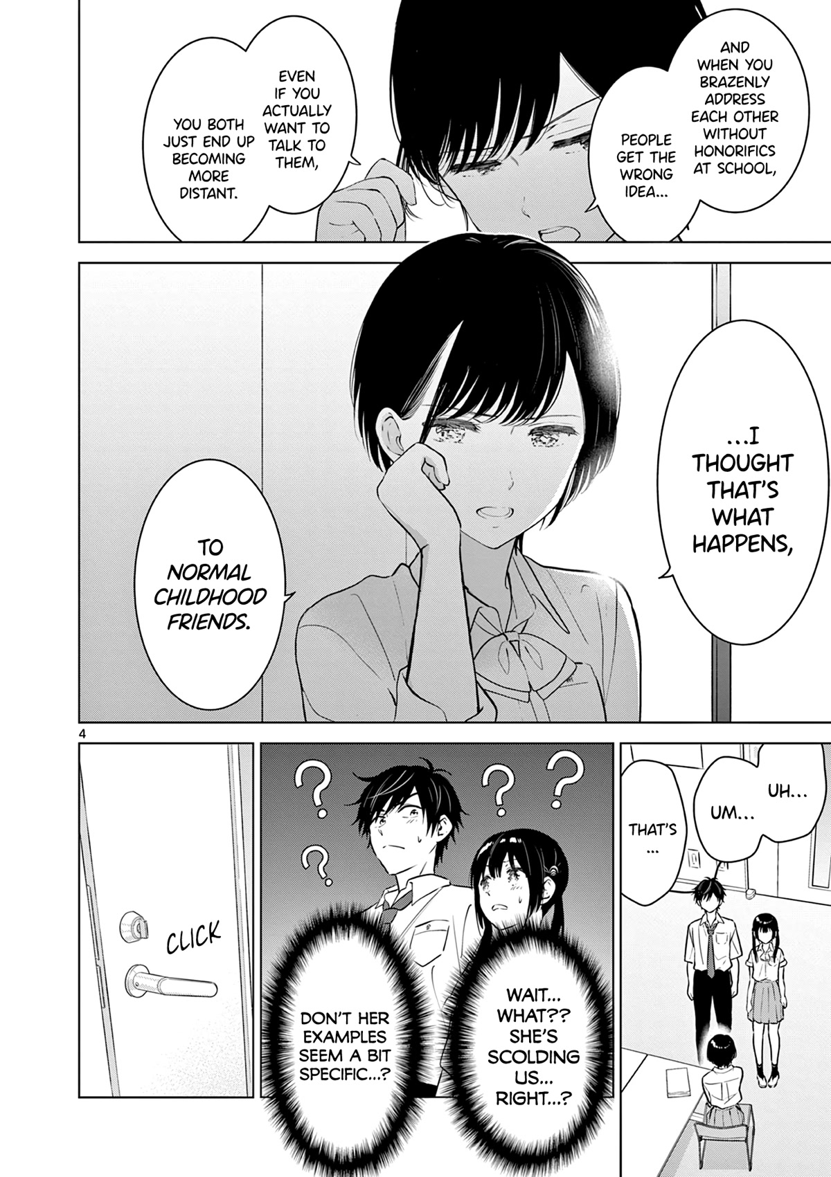 Aishiteru Game wo Owarasetai Chapter 20 page 4 - Chapter 20: Childhood Friends And The Student Council President, Part 1