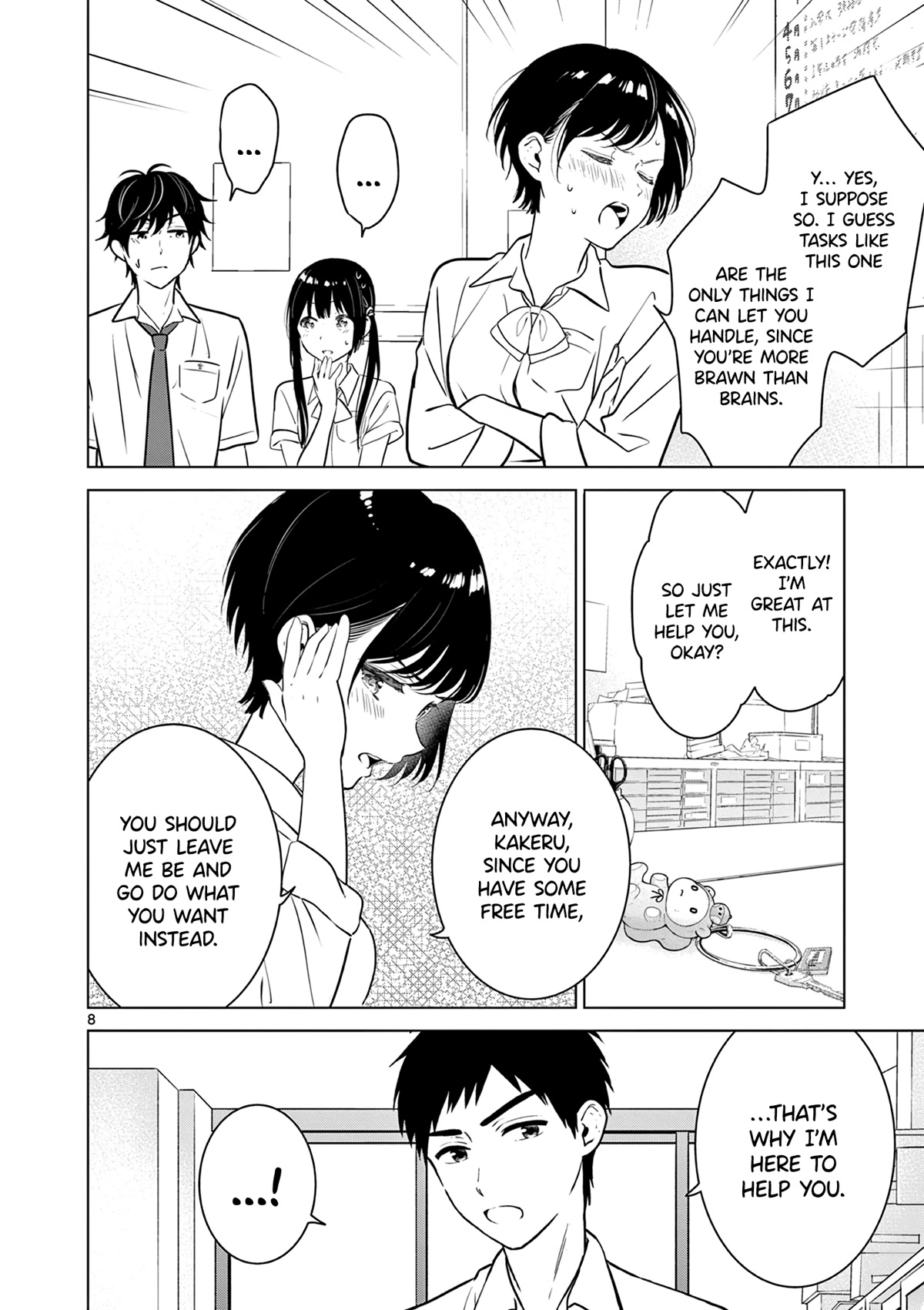 Aishiteru Game wo Owarasetai Chapter 20 page 8 - Chapter 20: Childhood Friends And The Student Council President, Part 1