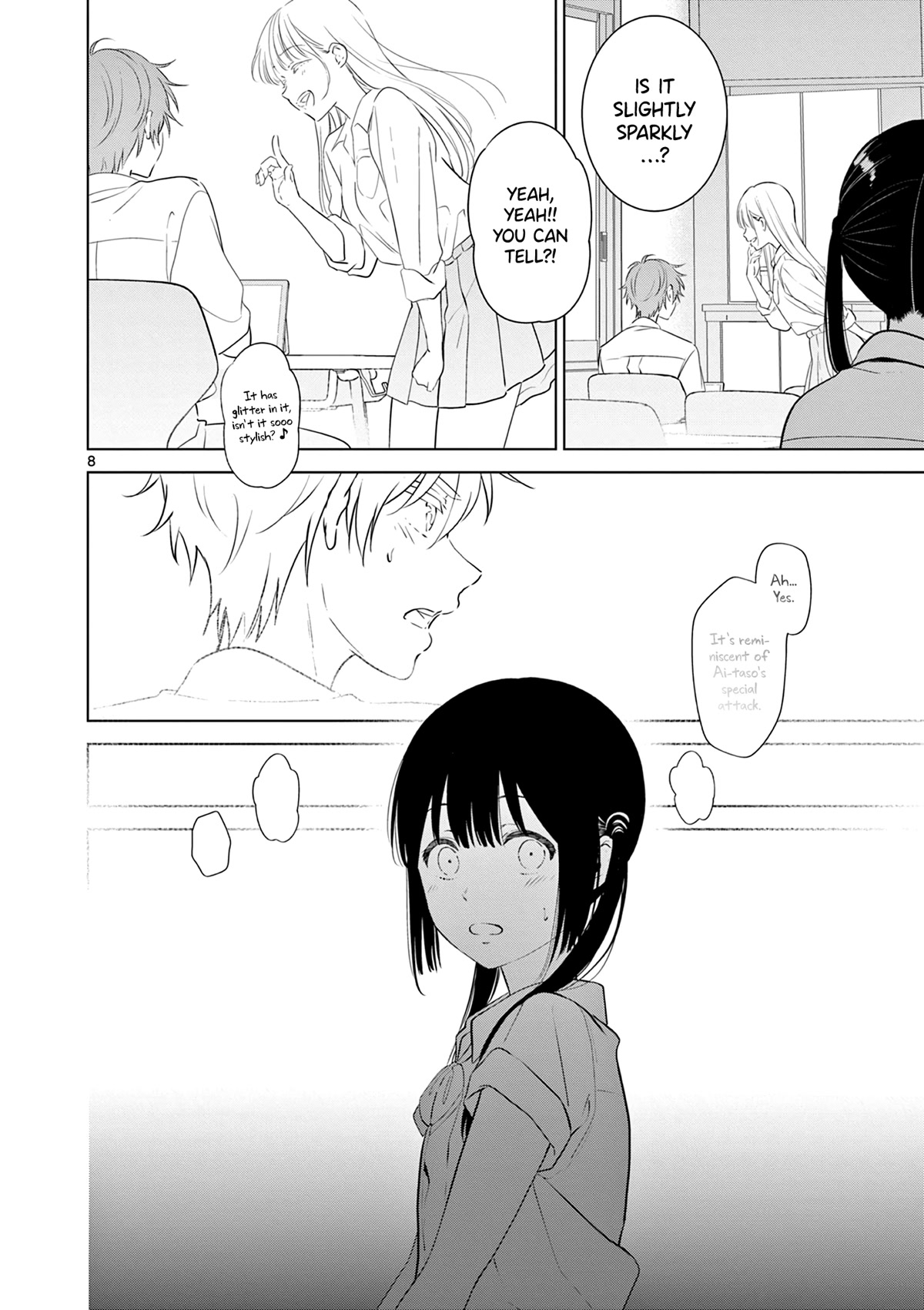 Aishiteru Game wo Owarasetai Chapter 22 page 8 - Chapter 22: A Childhood Friend That Makes A Decision