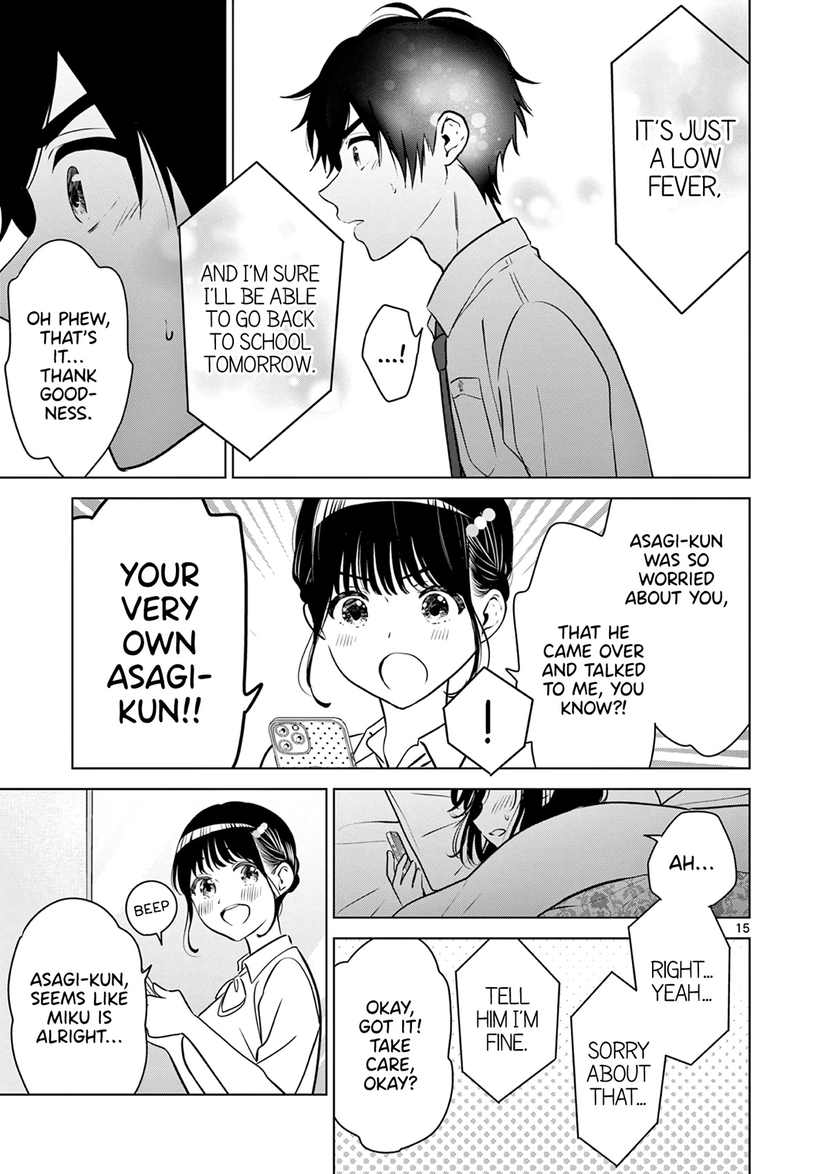 Aishiteru Game wo Owarasetai Chapter 26 page 15 - Chapter 26: A Childhood Friend That Starts To Run