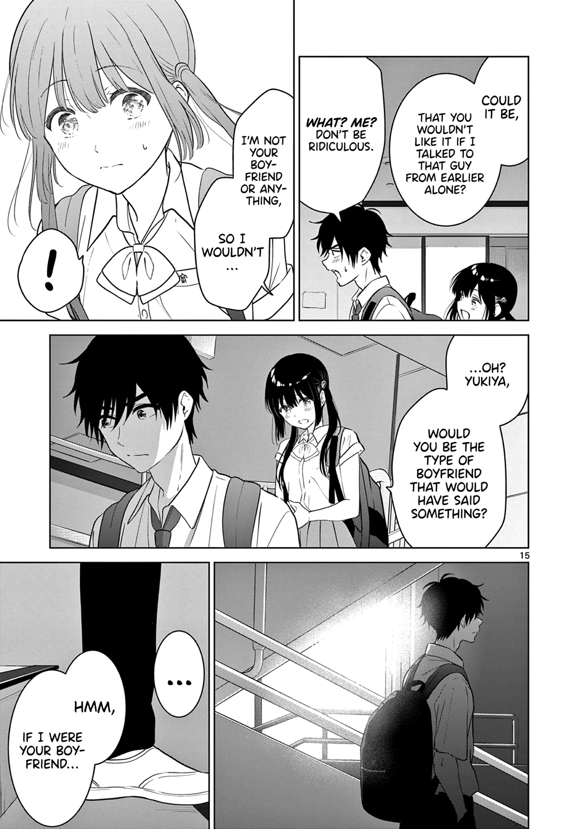 Aishiteru Game wo Owarasetai Chapter 31 page 15 - Chapter 31: A Childhood Friend... If He Were A Boyfriend