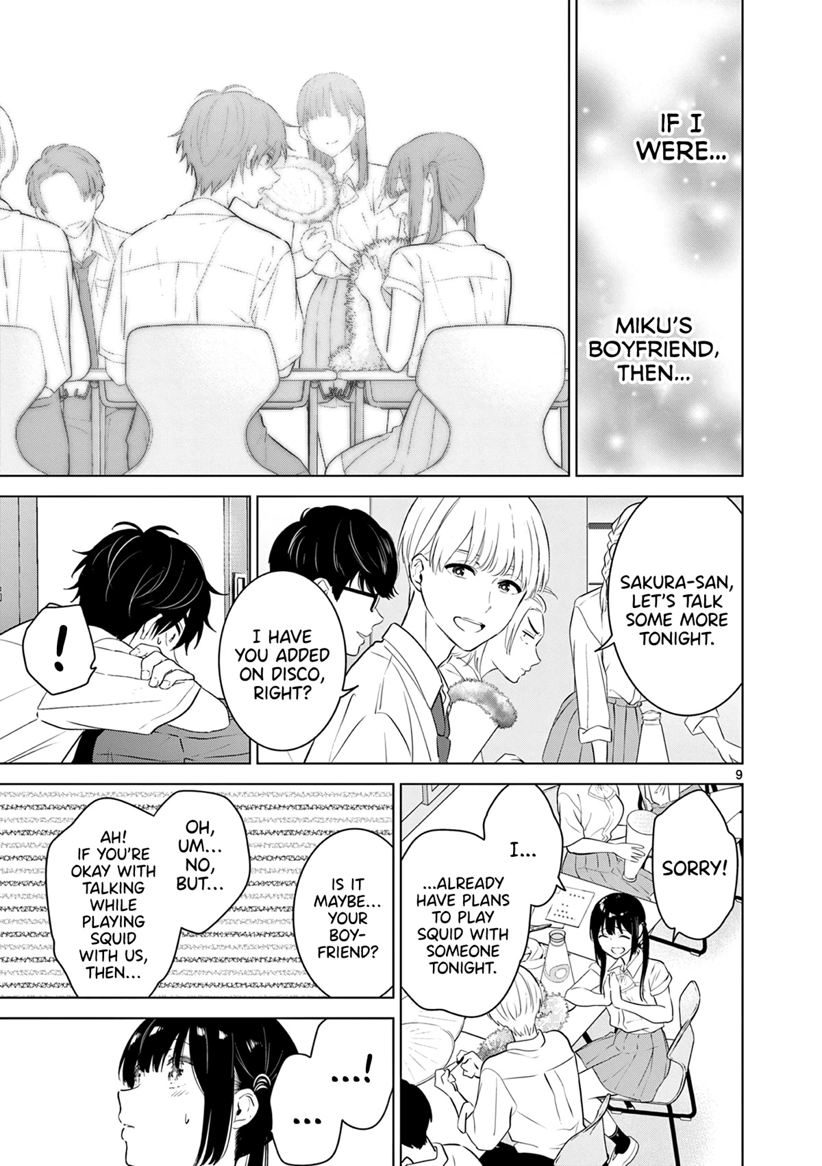 Aishiteru Game wo Owarasetai Chapter 31 page 9 - Chapter 31: A Childhood Friend... If He Were A Boyfriend