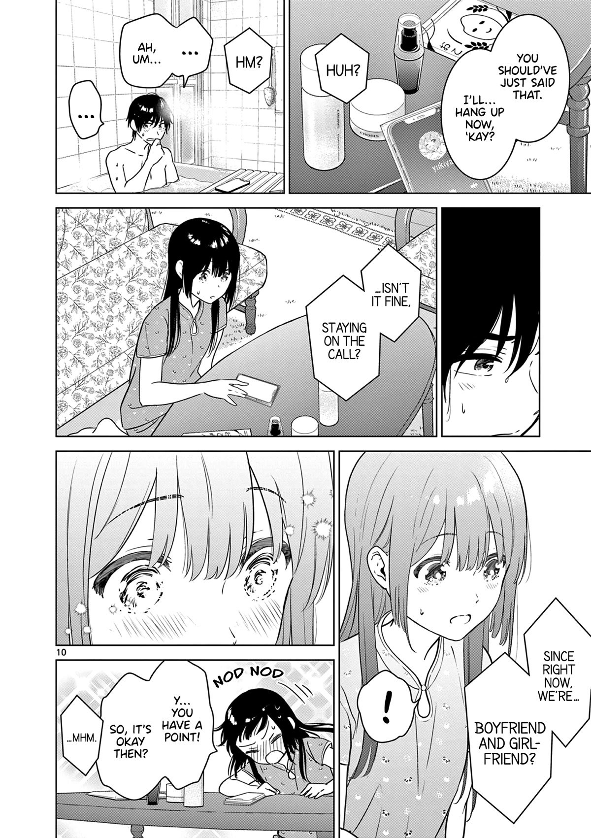 Aishiteru Game wo Owarasetai Chapter 33 page 10 - Chapter 33: Childhood Friends That Stay On The Call