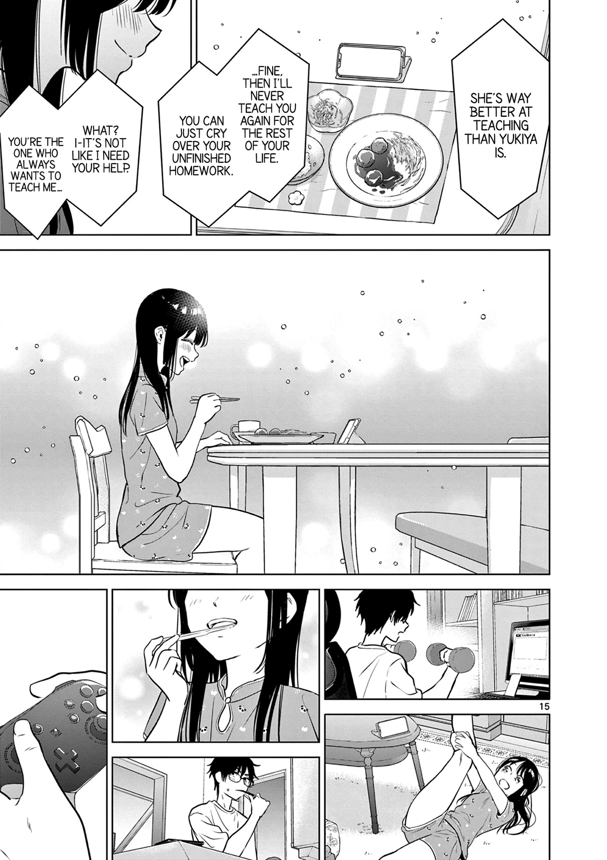 Aishiteru Game wo Owarasetai Chapter 33 page 15 - Chapter 33: Childhood Friends That Stay On The Call