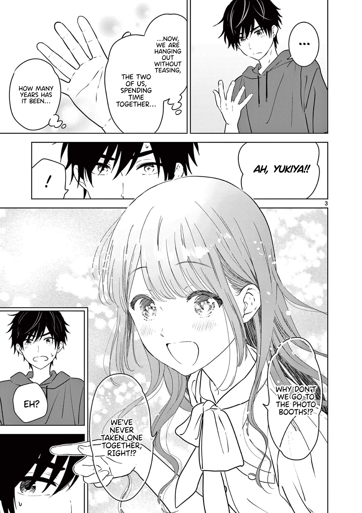Aishiteru Game wo Owarasetai Chapter 35 page 3 - Chapter 35: Childhood Friends That Want to Match