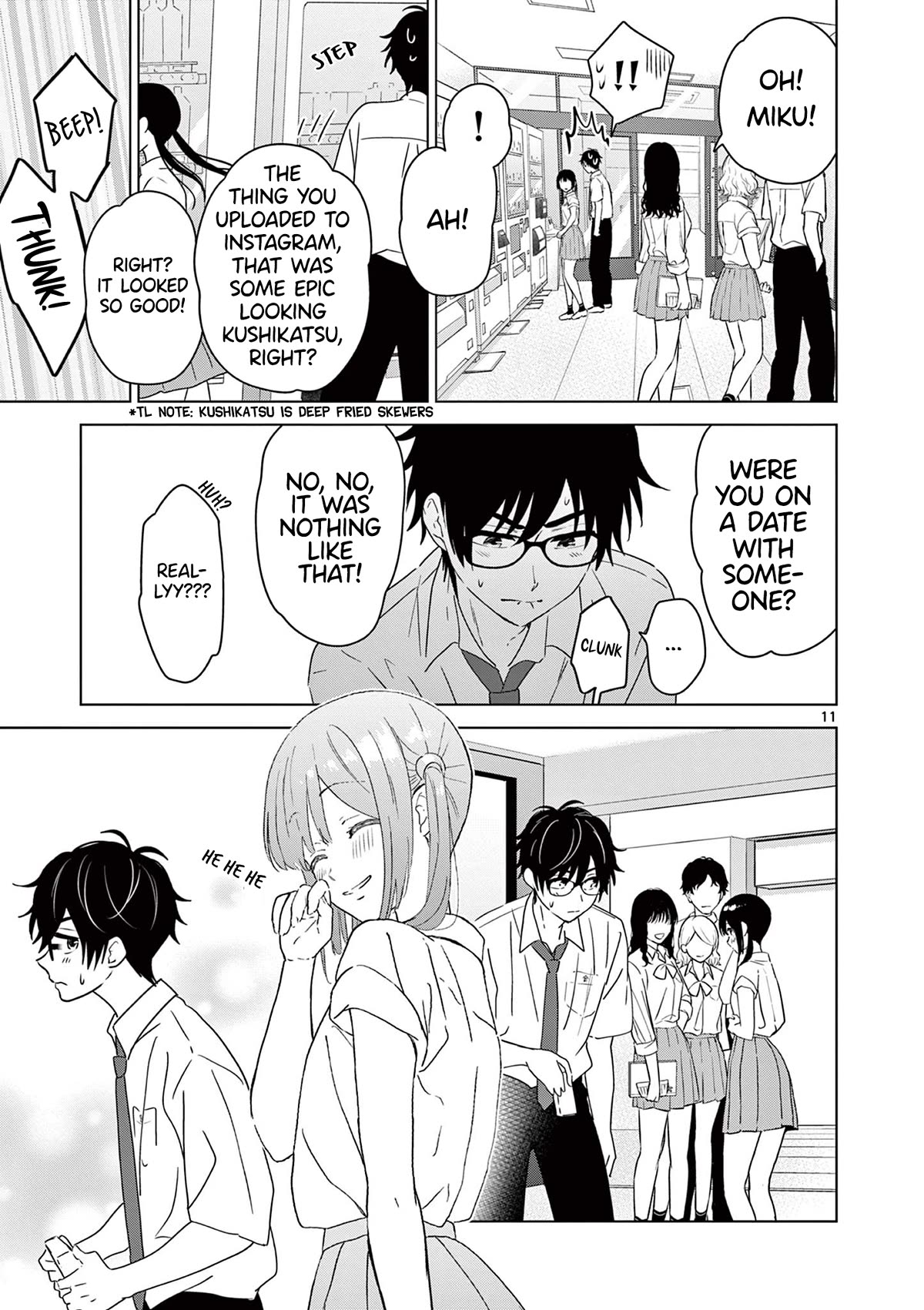 Aishiteru Game wo Owarasetai Chapter 38 page 11 - Chapter 38: Childhood Friends That Secretly Go Out
