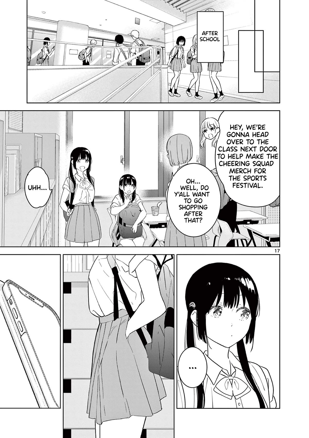Aishiteru Game wo Owarasetai Chapter 38 page 17 - Chapter 38: Childhood Friends That Secretly Go Out