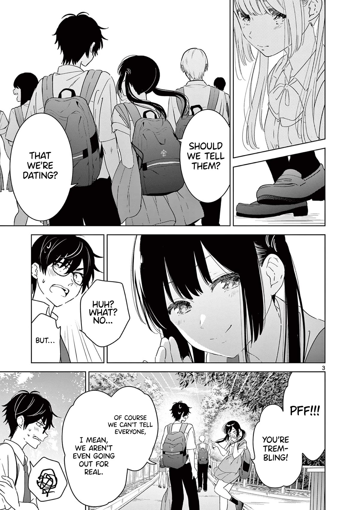 Aishiteru Game wo Owarasetai Chapter 38 page 3 - Chapter 38: Childhood Friends That Secretly Go Out