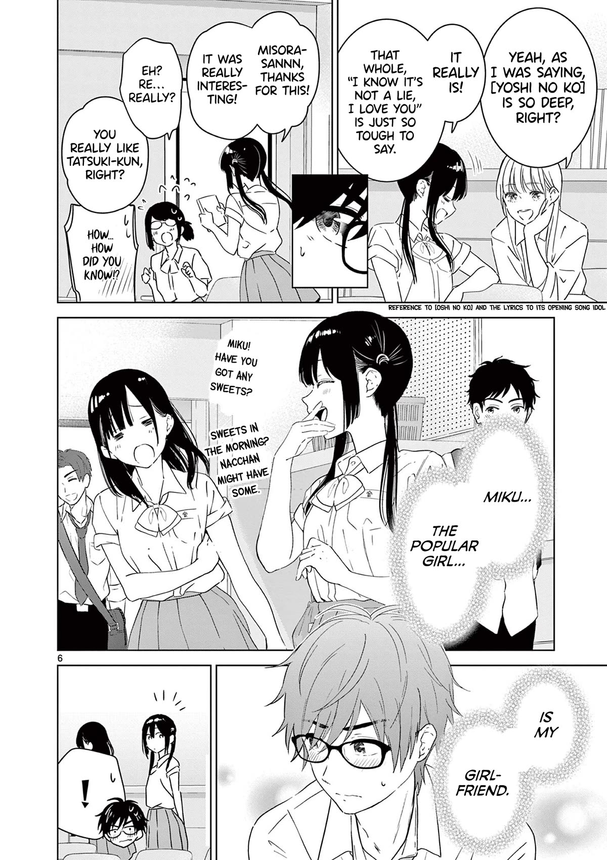 Aishiteru Game wo Owarasetai Chapter 38 page 6 - Chapter 38: Childhood Friends That Secretly Go Out