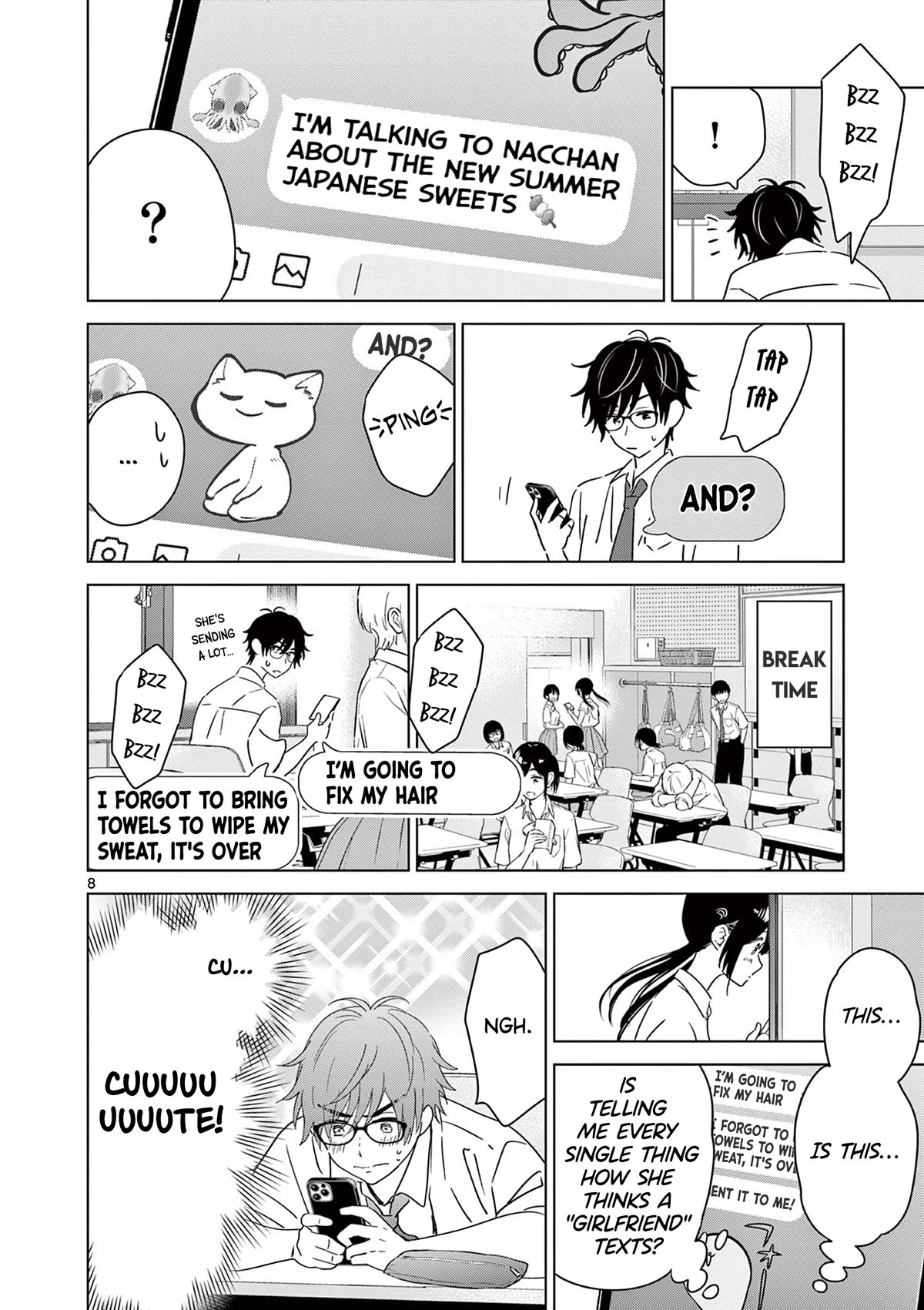 Aishiteru Game wo Owarasetai Chapter 38 page 8 - Chapter 38: Childhood Friends That Secretly Go Out