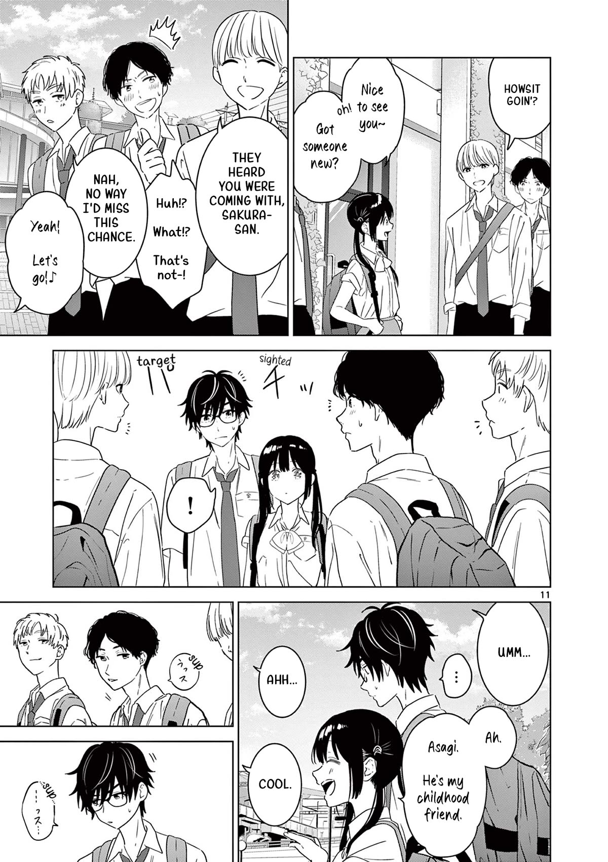 Aishiteru Game wo Owarasetai Chapter 39 page 11 - Chapter 39: The Childhood Friend Joins In