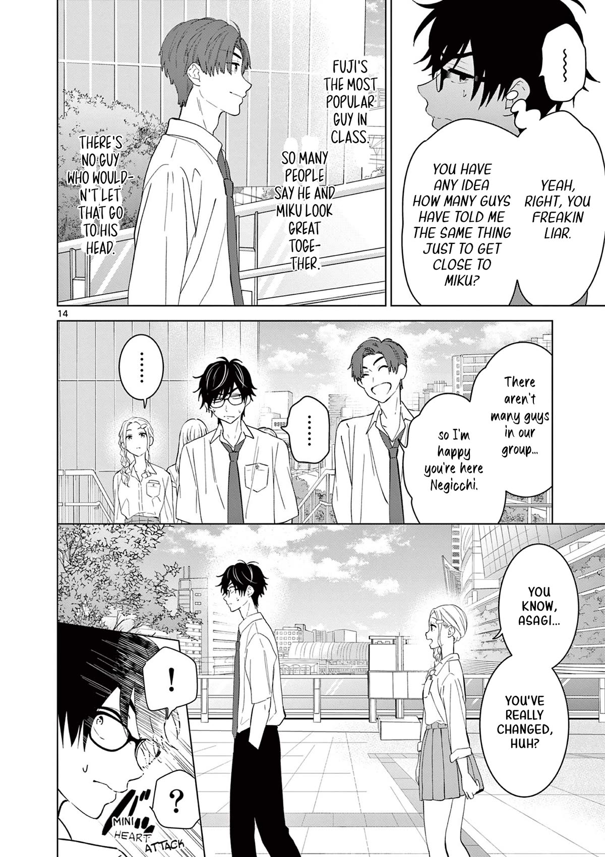 Aishiteru Game wo Owarasetai Chapter 39 page 14 - Chapter 39: The Childhood Friend Joins In