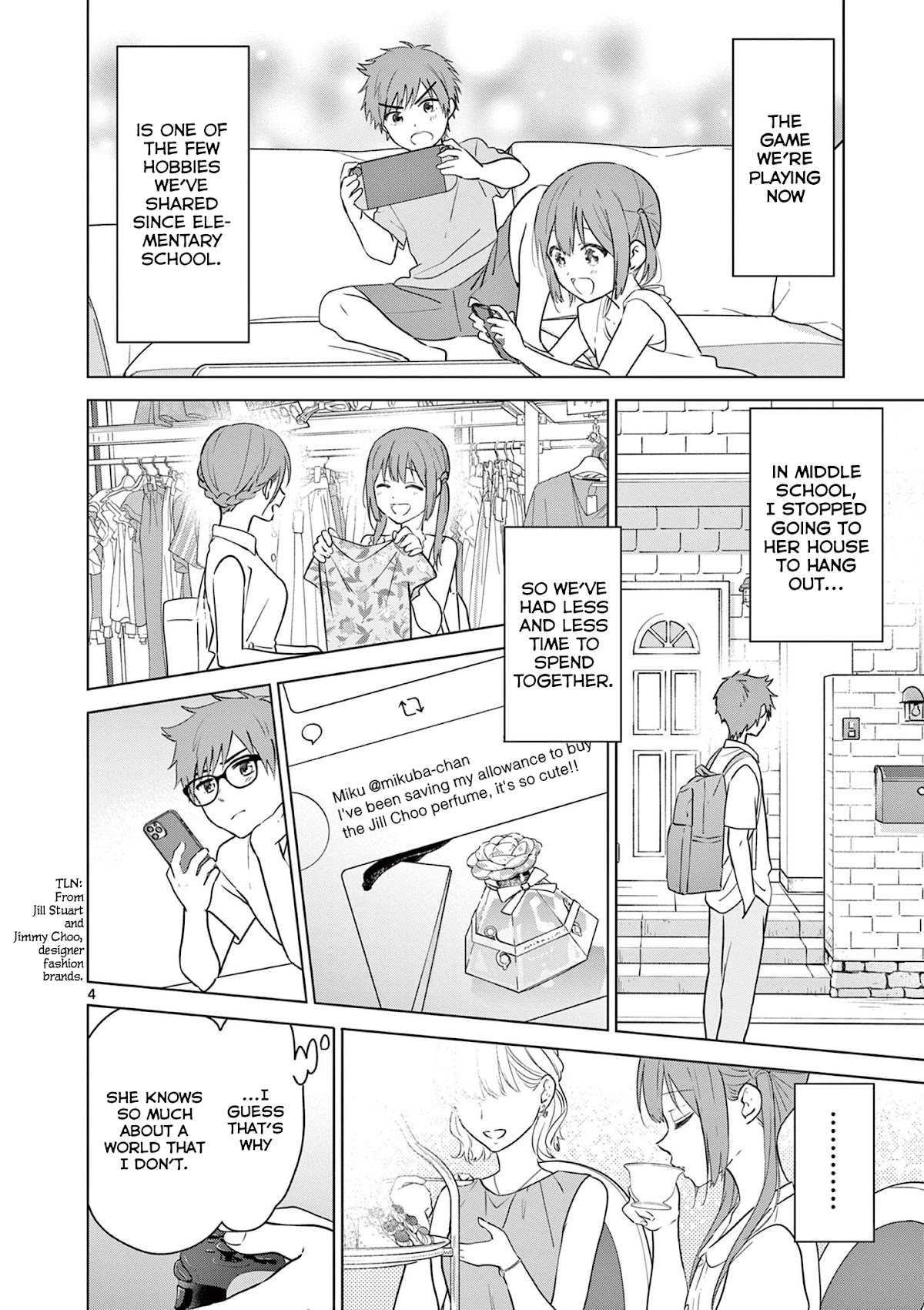 Aishiteru Game wo Owarasetai Chapter 4 page 4 - Chapter 4: Childhood Friends That Stay Connected