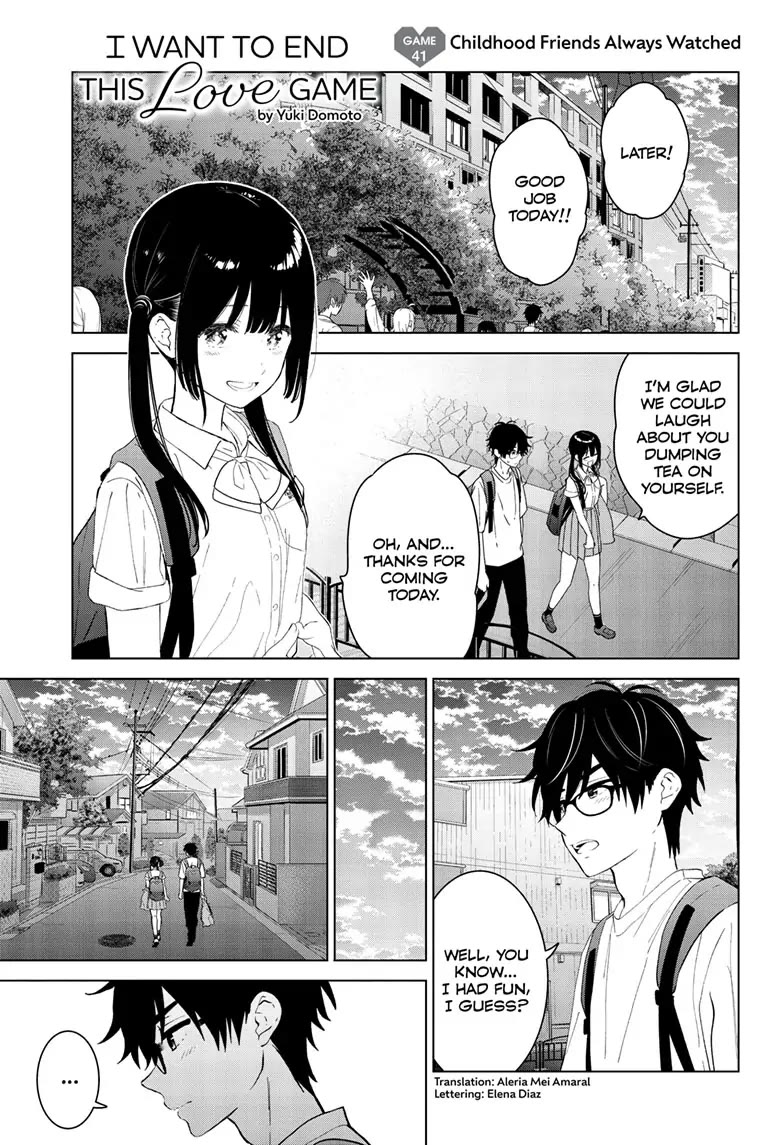 Aishiteru Game wo Owarasetai Chapter 41 page 1 - Chapter 41