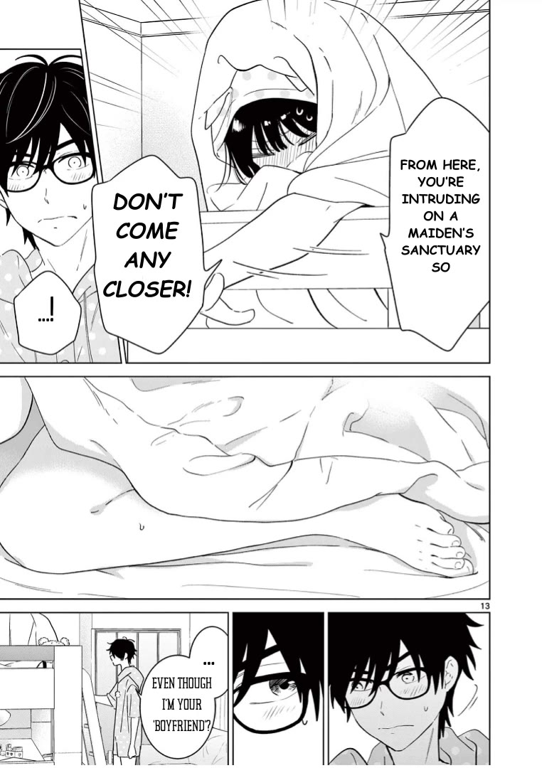 Aishiteru Game wo Owarasetai Chapter 42 page 13 - Chapter 42: Childhood friends, alone in a room